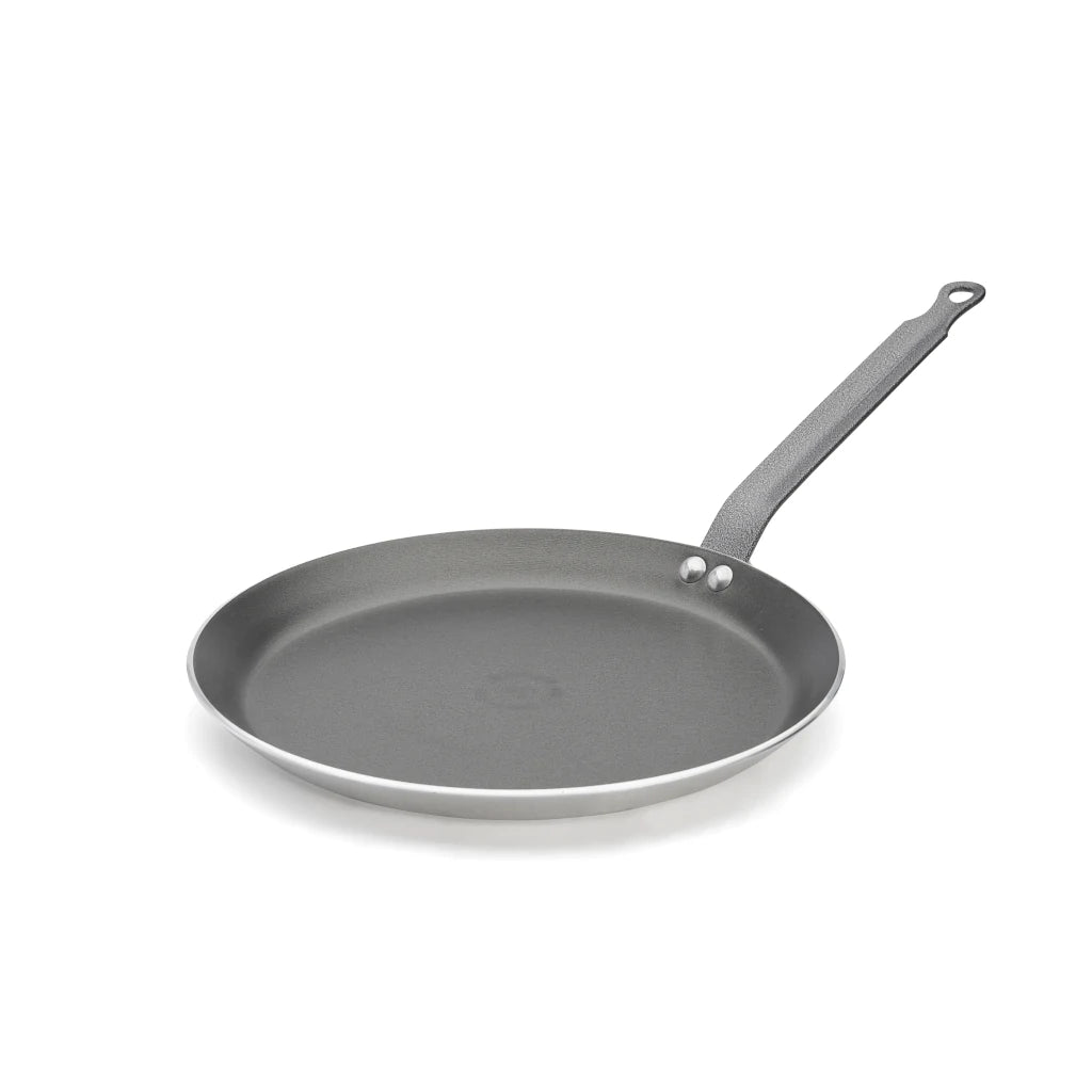 Sartén para Crepas De Buyer Choc Resto 26 cm con Revestimiento de 5 Capas Antiadherente y Base Inducción