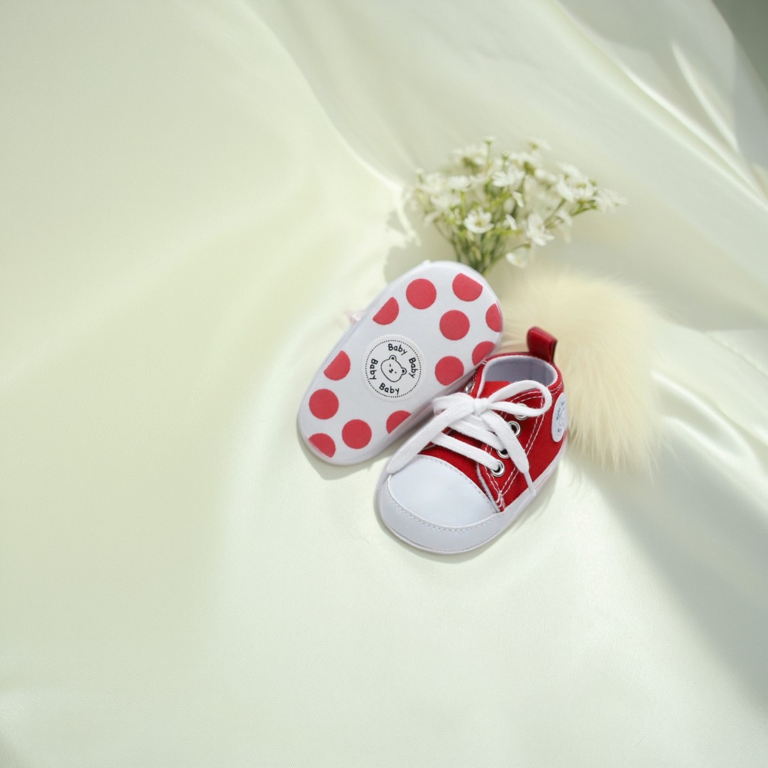 TK Zapatillas De Lona Para Bebés Niños Y Niñas Zapatos Para Primera Caminata Suaves Transpirables Antideslizantes Color Sólido Estilo Clásico