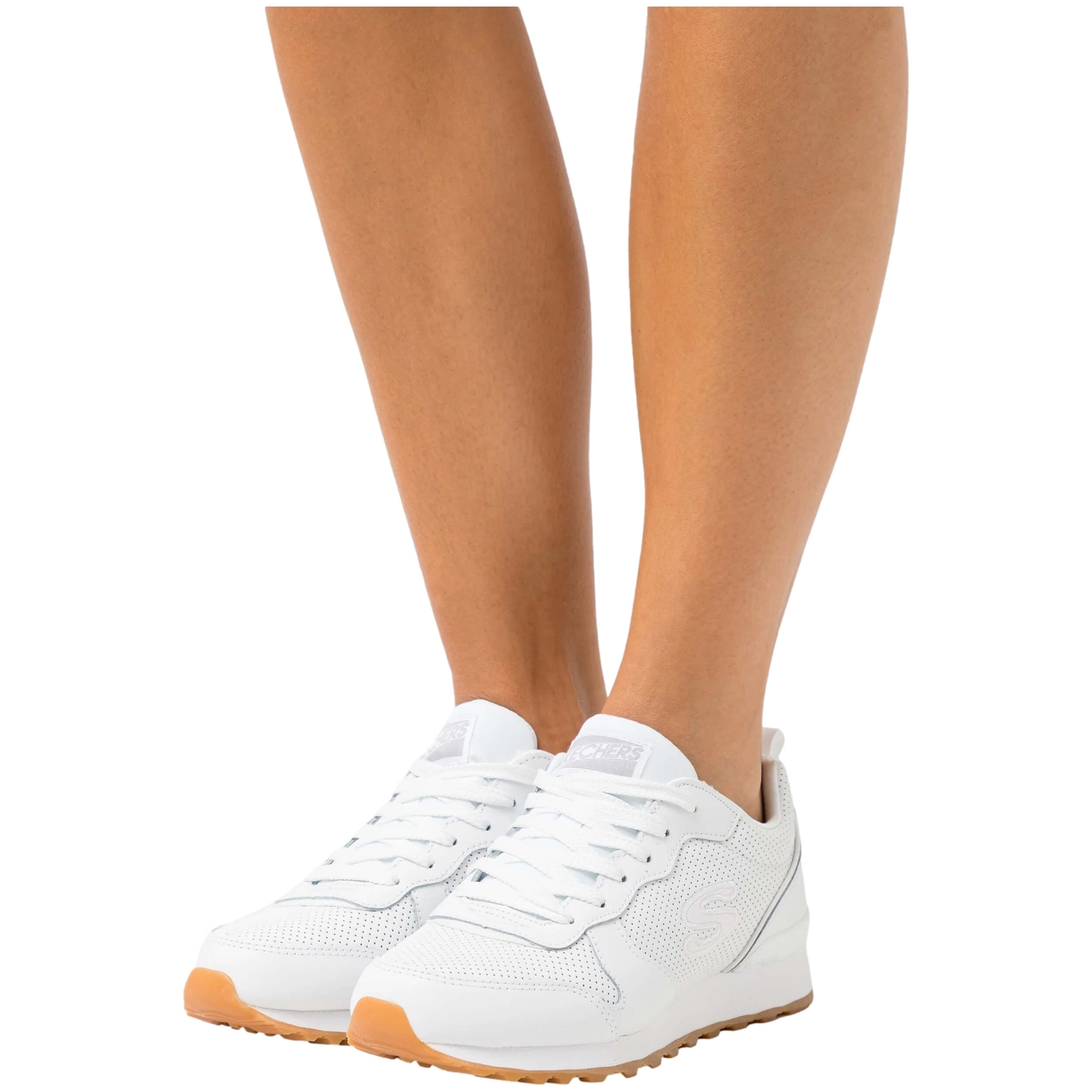 Zapatillas Skechers modelo 155348-WHT para Mujer en color Blanco
