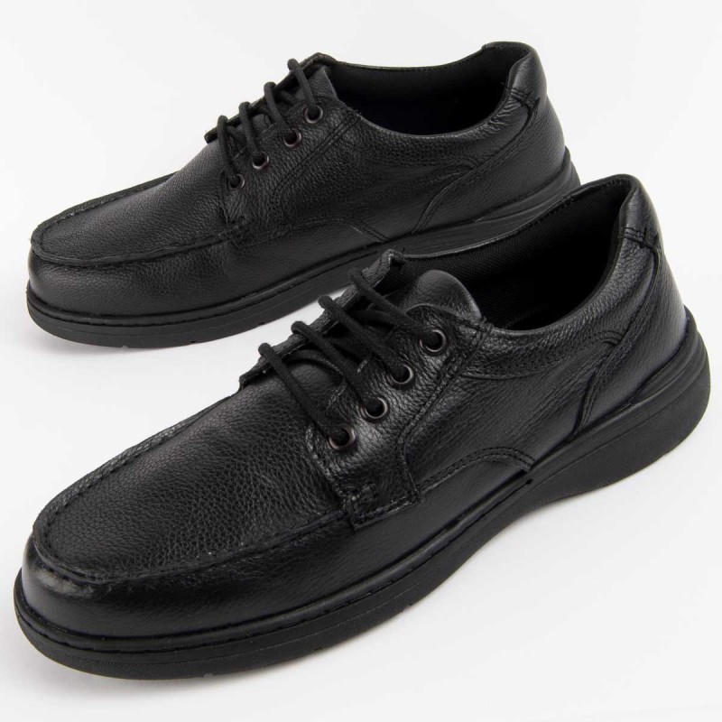 Zapato De Piel Para Hombre. Purapiel Confore13 102726