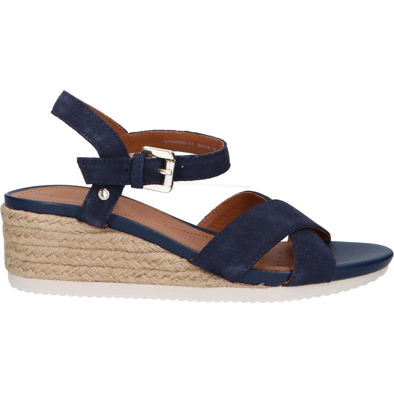 Geox women's sandals d02hhc 00022 d ischia corda c4064 navy