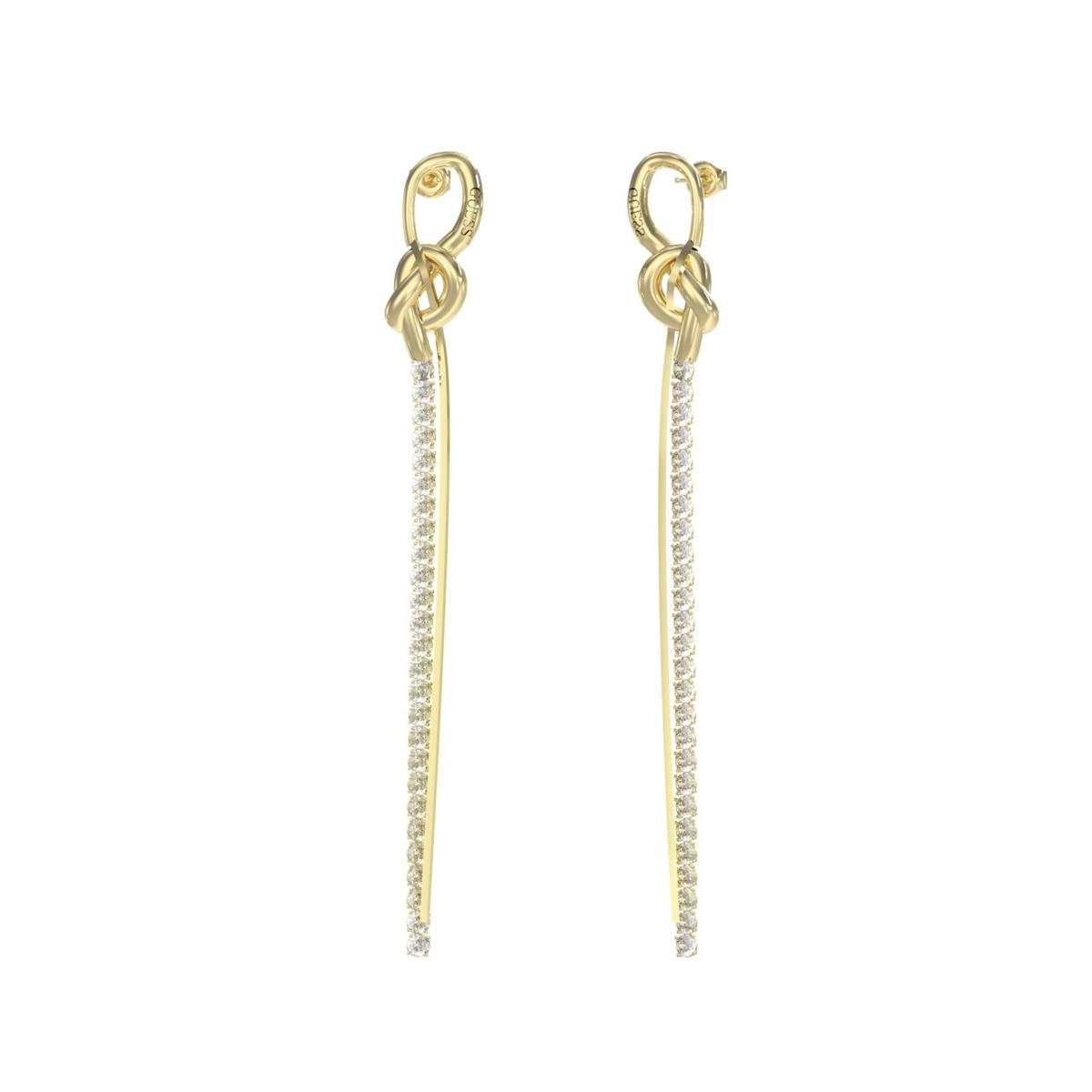 Guess Pendientes Mujer Hold Me Tight De Acero Dorado Jube05491jwygt-u