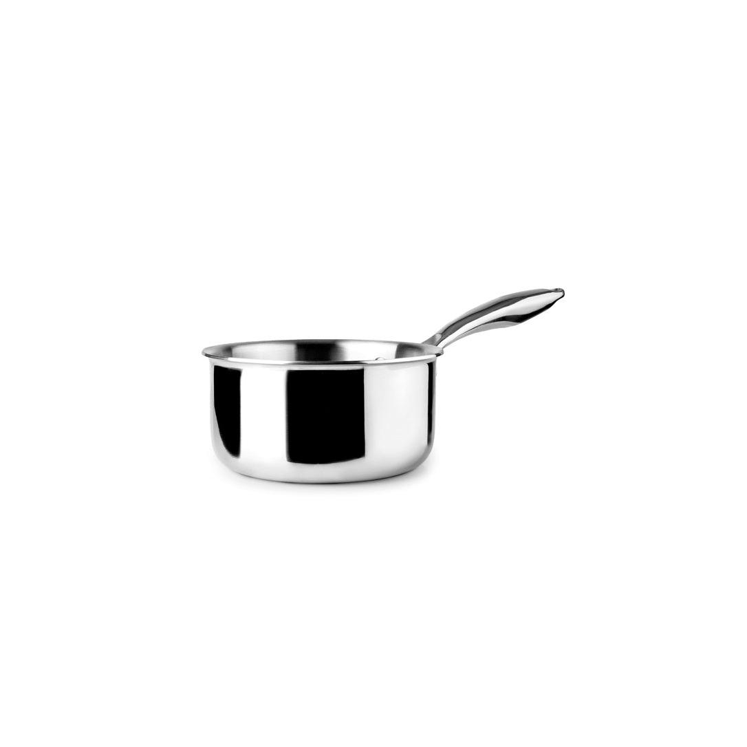 Ibili Cazo de Acero Inoxidable Tricapa Triply - Apta para Todo Tipo de Cocinas