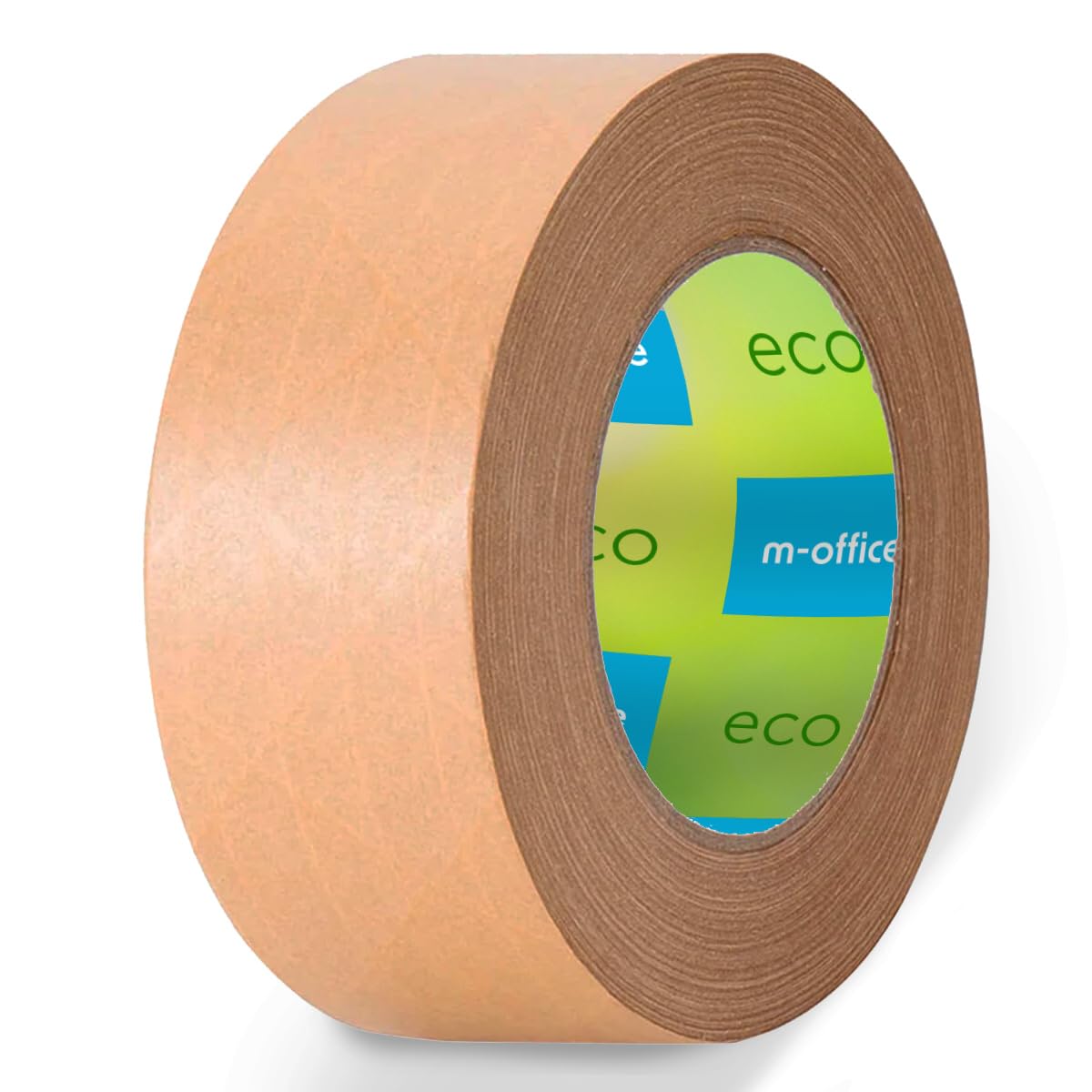 m-office Cinta Adhesiva Papel Kraft para Embalaje de Cajas, Envíos, Mudanzas y Manualidades