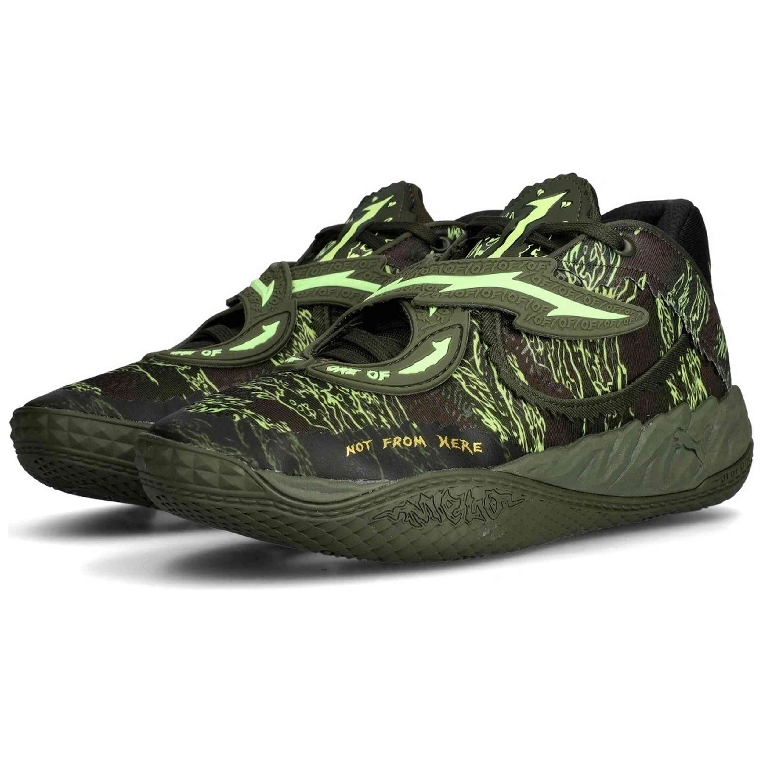 Zapatillas Puma modelo LaMelo Ball MB.05 "Camo" para Hombre en color Verde