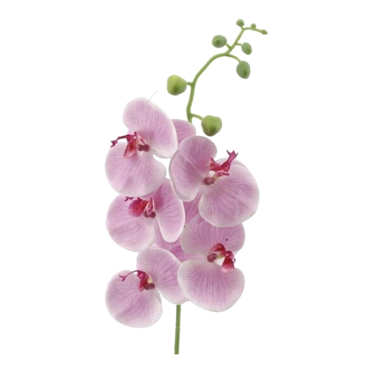 Vara Artificial De Tacto Natural De Orquídea Phalaenopsis 82 Cm 405037-BL