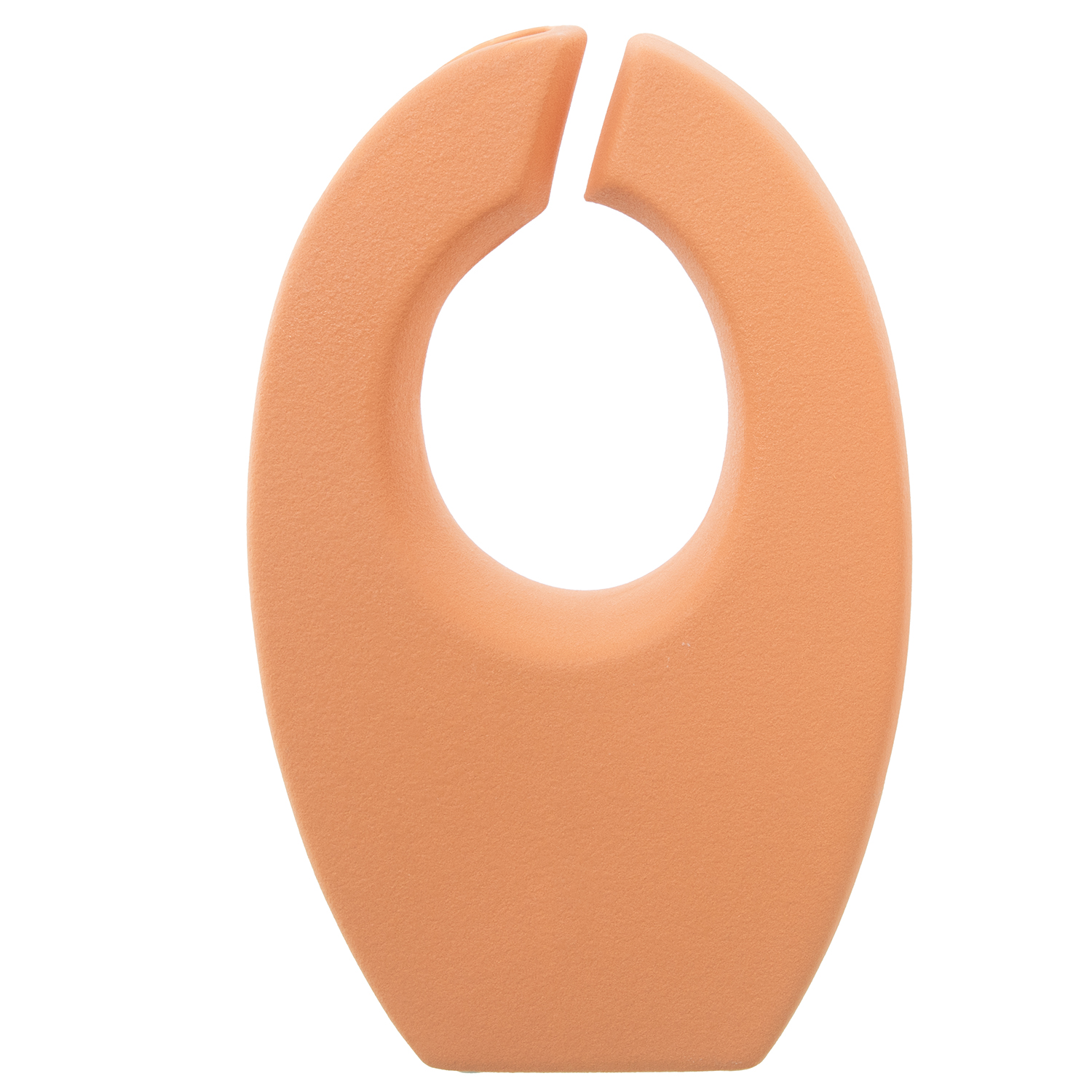 Jarron ceramica 24cm marron teja 15x5x24cm