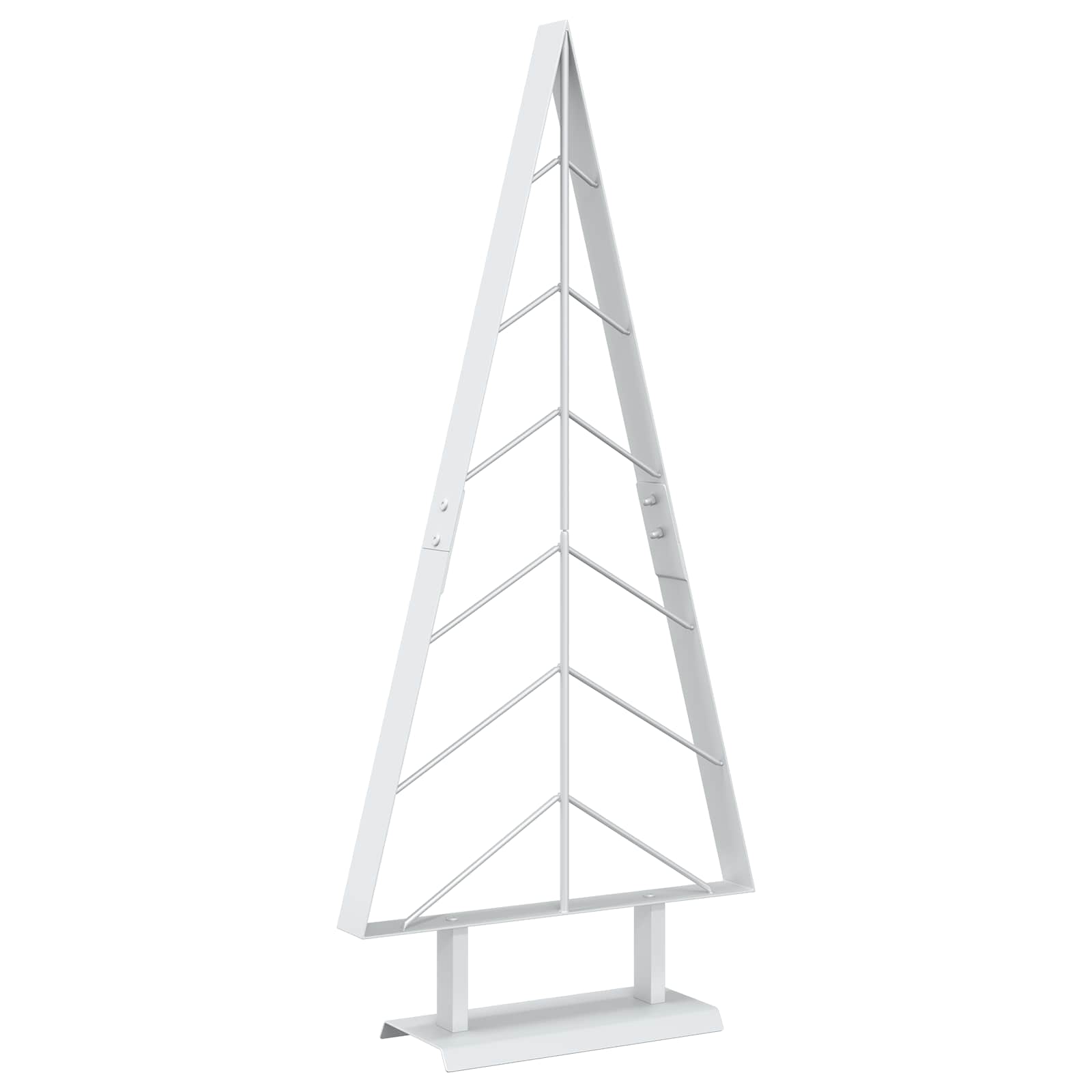 vidaXL Árbol de Navidad de metal con soporte KUOPIO 90 cm Acero