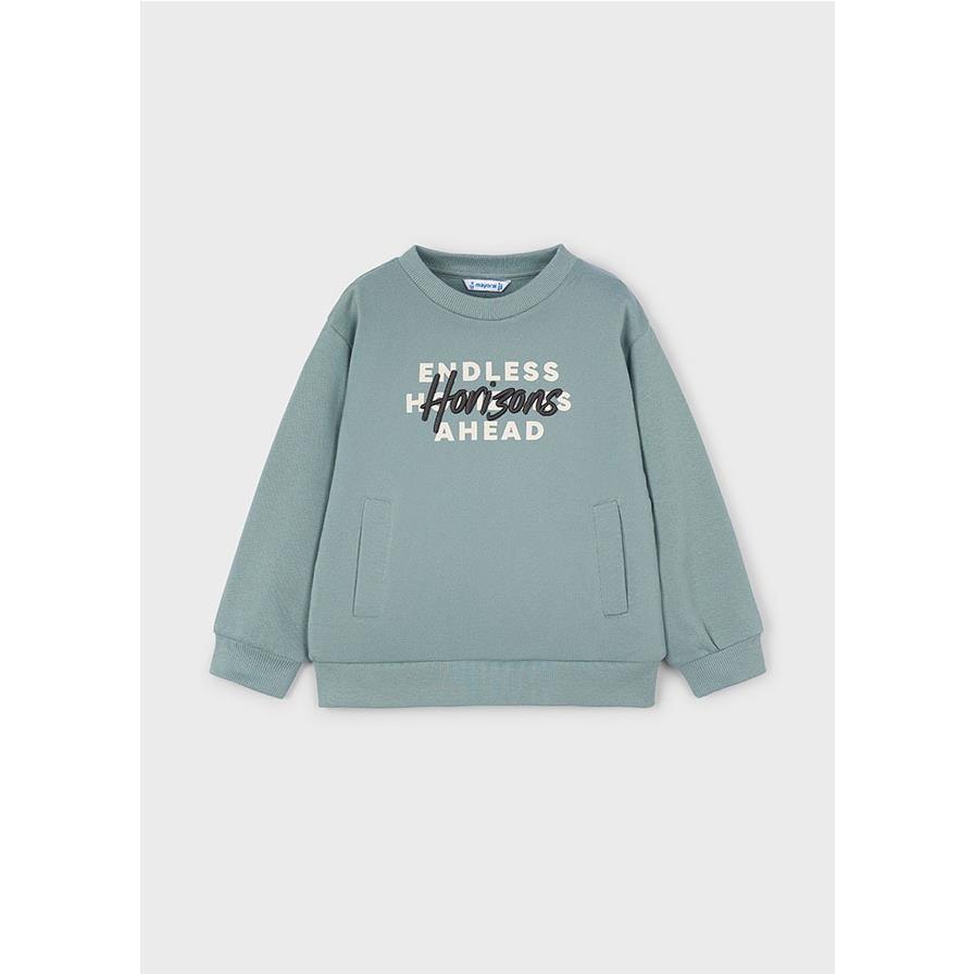 Mayoral - Sudadera con capucha bordada para niño, diseño juvenil y cómodo ajuste, ideal para uso diario en primavera y otoño