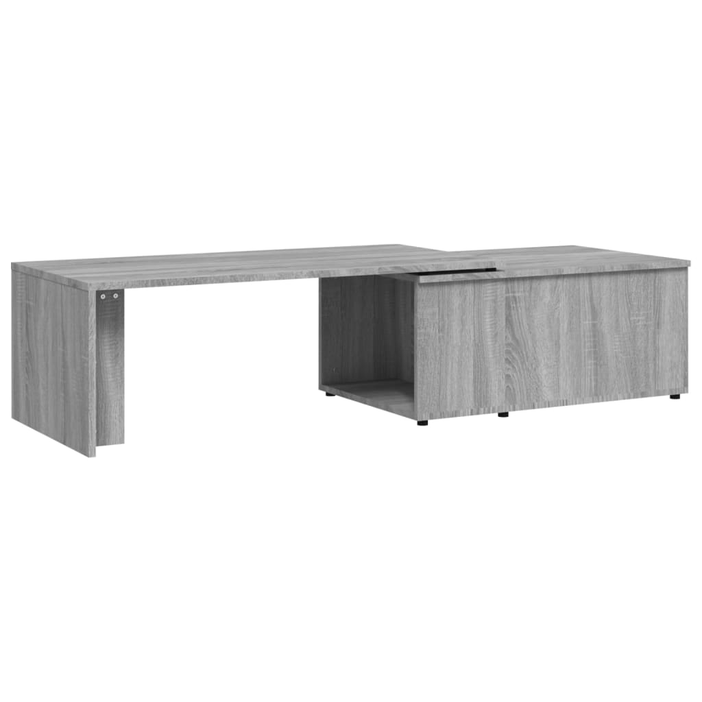Vidaxl - Mesa de Centro Madera Contrachapada 150x50x35 Cm Blanco Brillante
