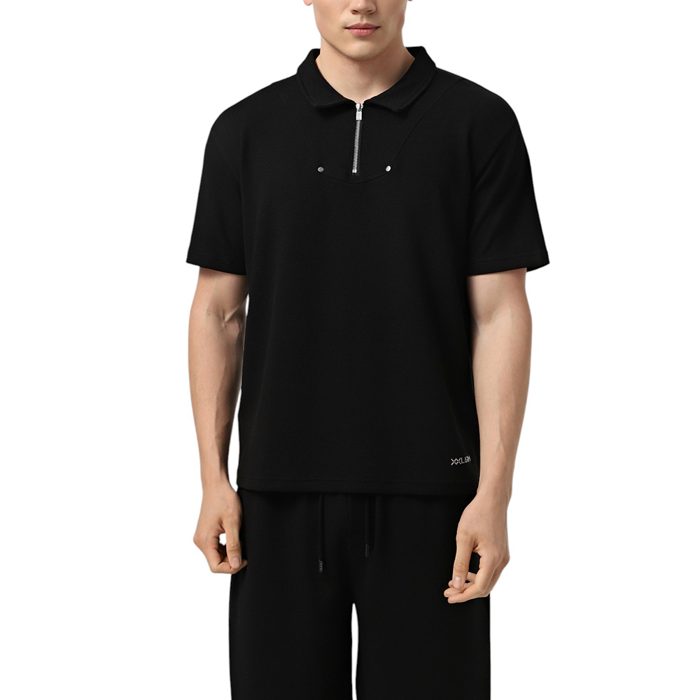 Polos de Hombre Larum Evander - Poliéster, viscosa y elastano, comodidad, elasticidad y una excelente transpirabilidad