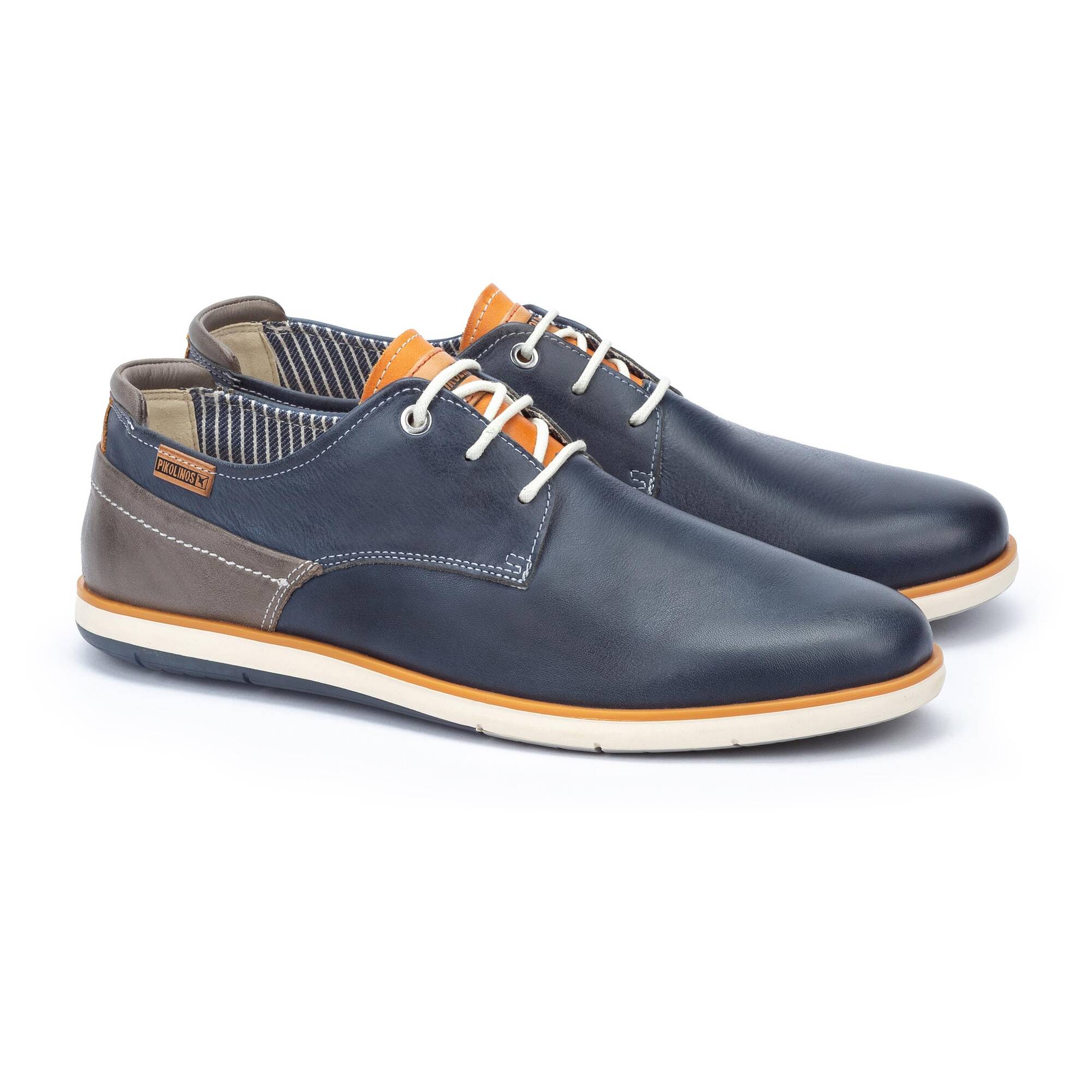 Pikolinos - Zapato para Hombre JUCAR M4E 4104C1 Azul Ajuste Cordón