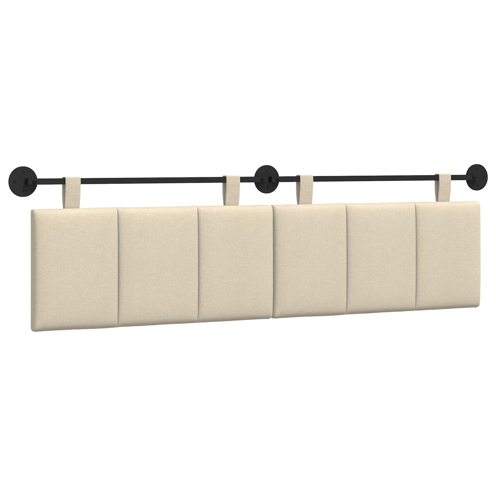 vidaXL Cabecero colgante  Tela 170 x 55 x 5 cm Multicolor