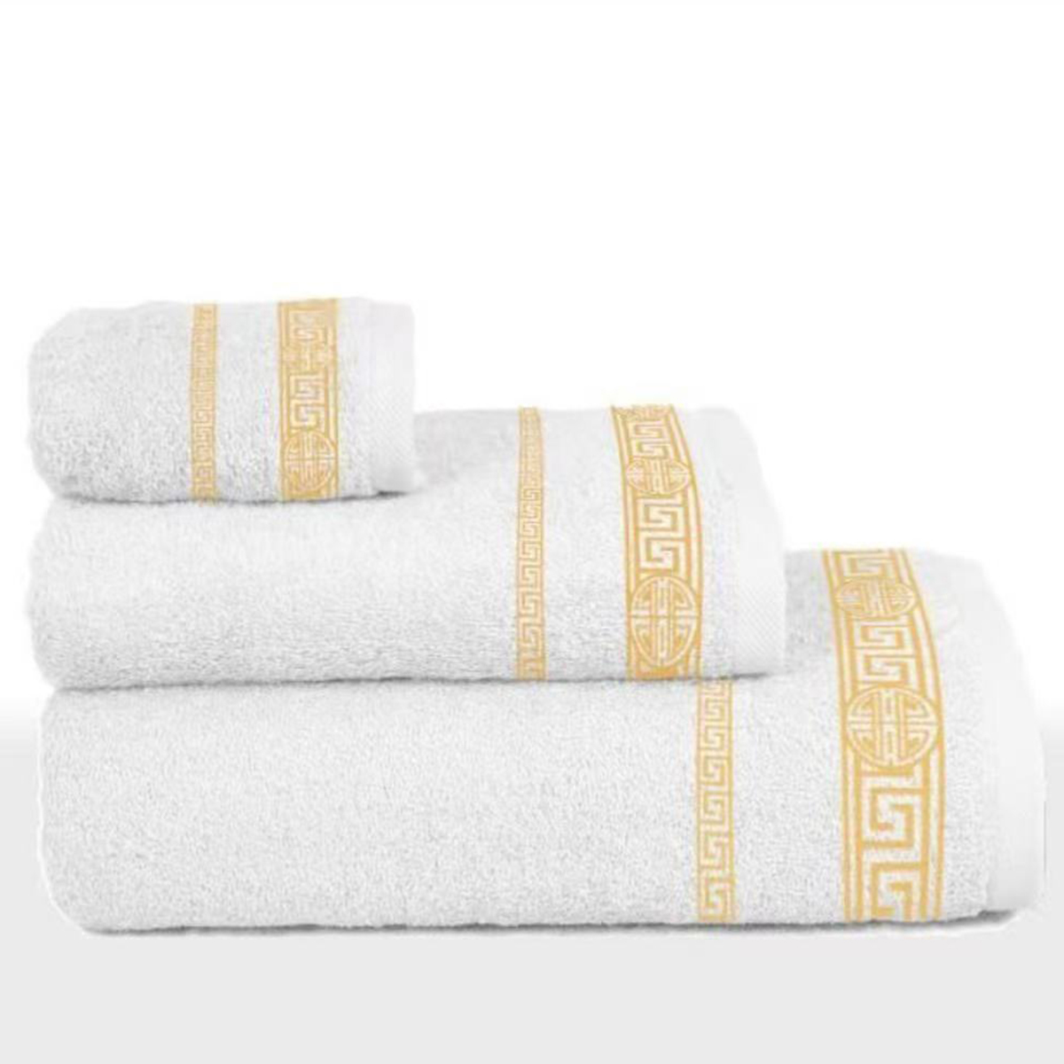 Juego de Toallas 3 Piezas Mallorca, 100% Algodón Premium, 450 gr/m², Alta Absorción y Suavidad, Set de Baño Completo