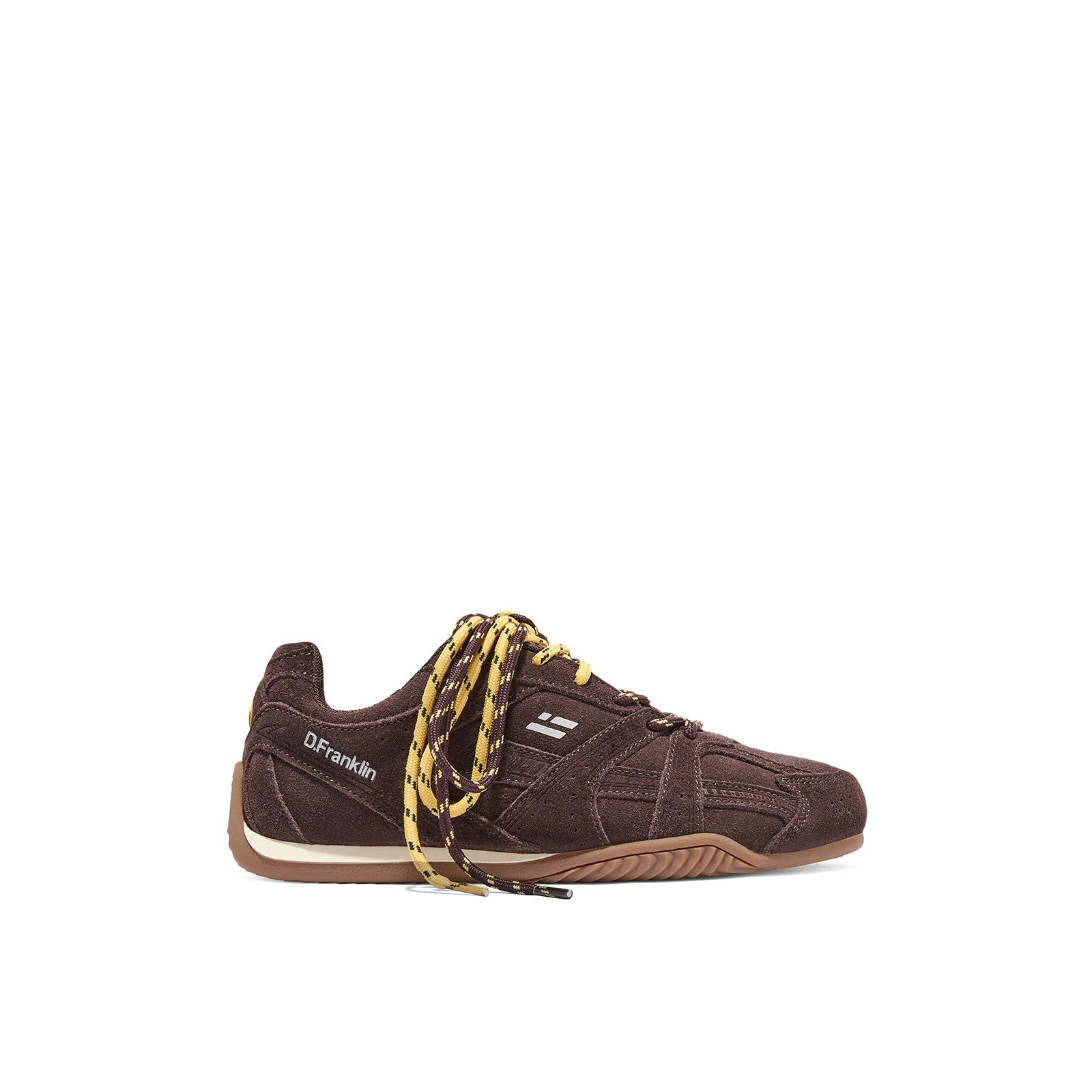 D.Franklin Zapatillas de Mujer Imola Suede  Taupe  - Zapatillas de vestir para Mujer - Moda casual Mujer