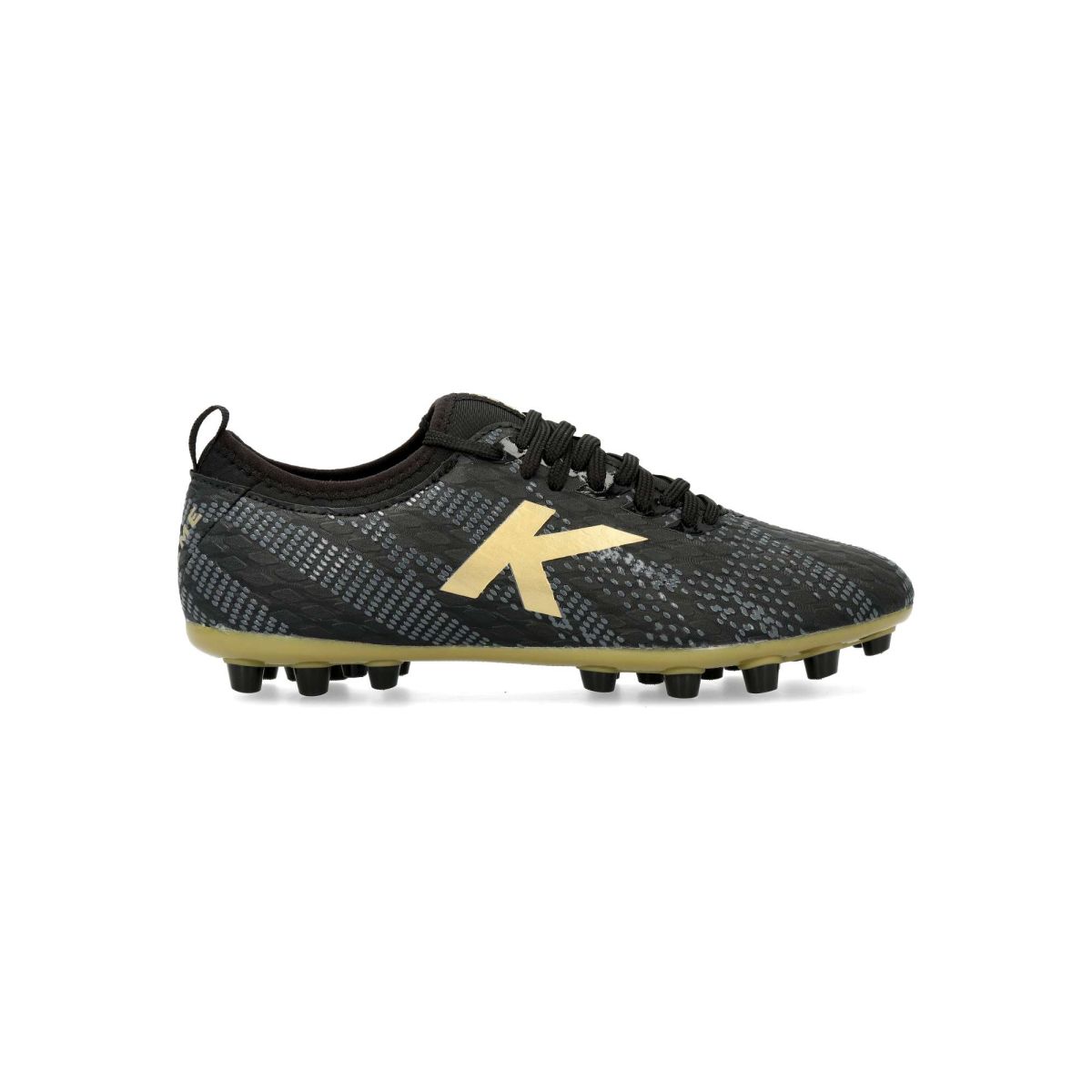 Kelme - Botas de fútbol Pulse para césped artificial y tierra, con tecnología Microtech y neopreno en tobillo, suela MG multidireccional