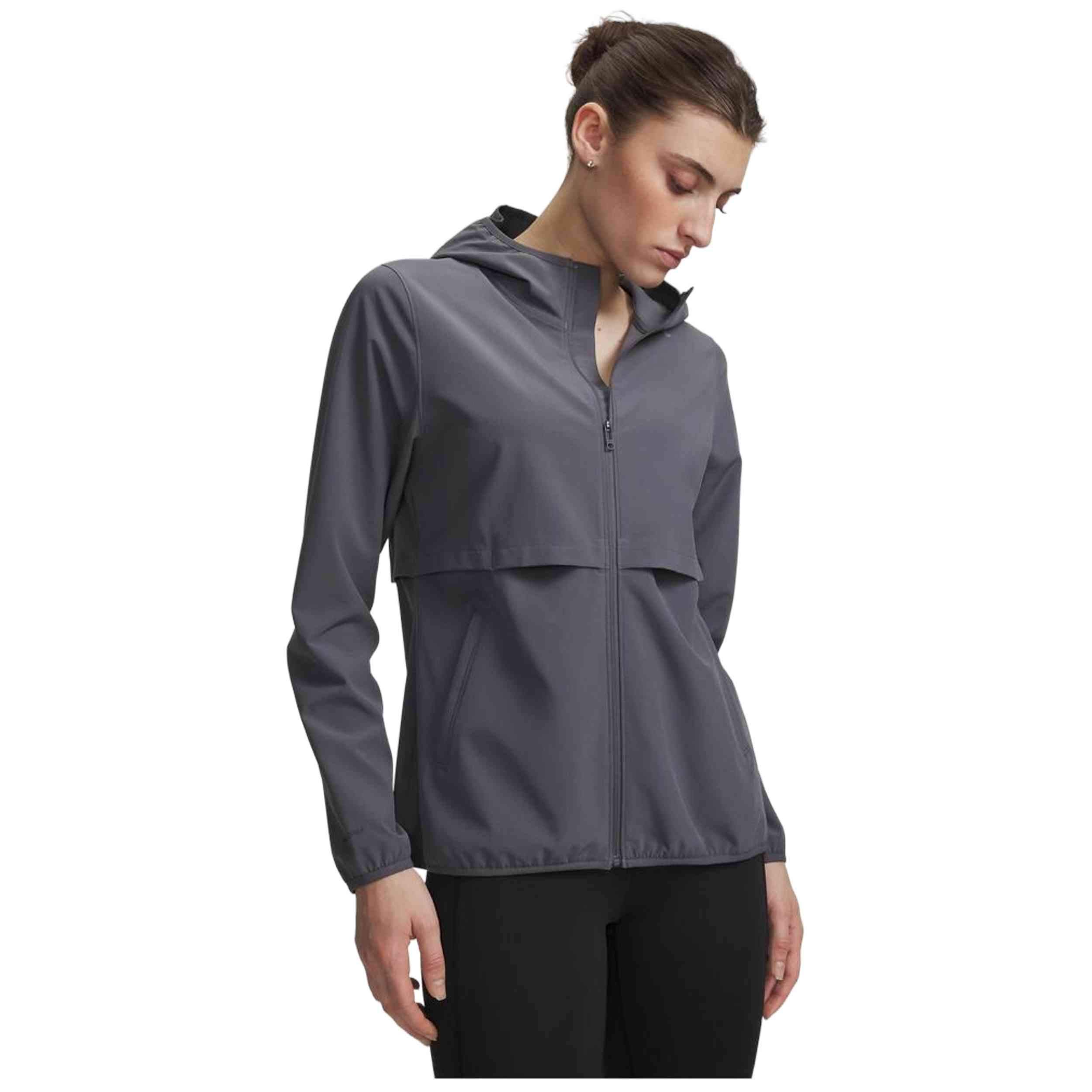 Chaqueta Under Armour modelo UA Velociti Pro Storm para Mujer en color Gris