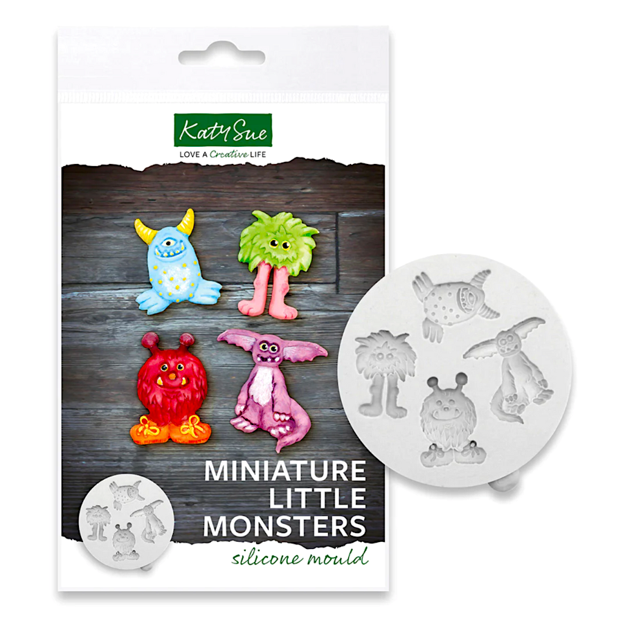 Glotomania - Molde Silicona Katy Sue Monstruos Little Monsters