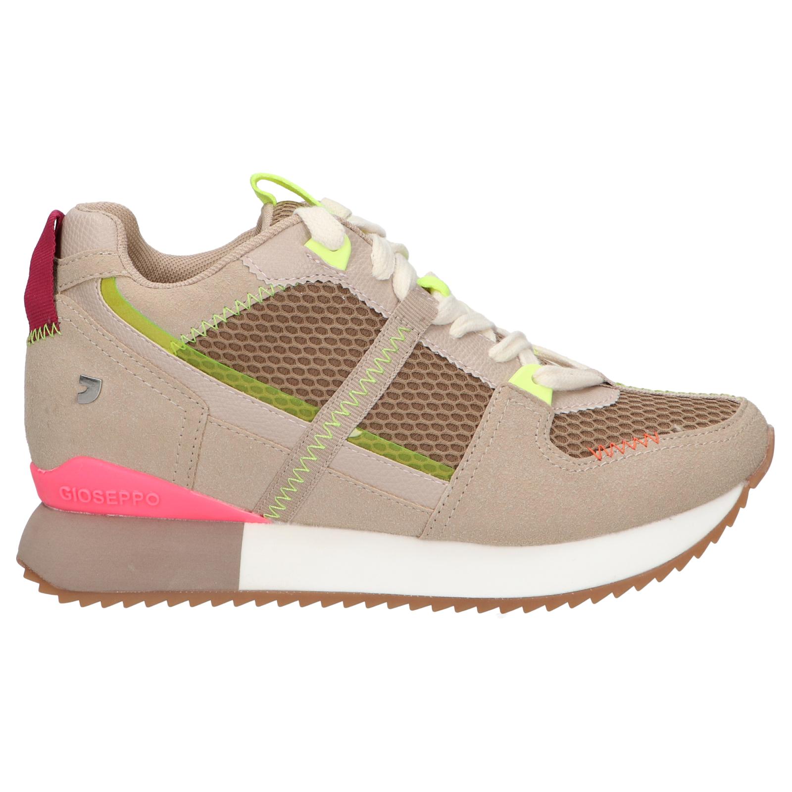 Gioseppo 69008-sanssat beig women's sneakers