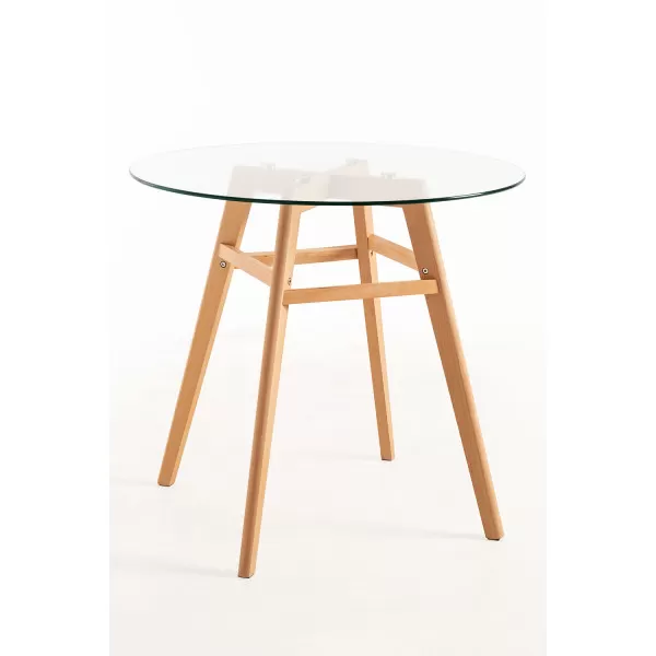 Mesa Slap Cristal 80 cm
