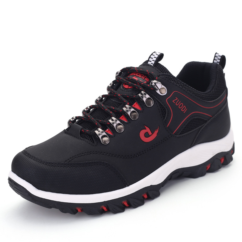 TK Zapatos bajos de otoño para hombre, zapatos de hombre de talla grande, resistentes al desgaste y antideslizantes, zapatos casuales para senderismo y deportes.