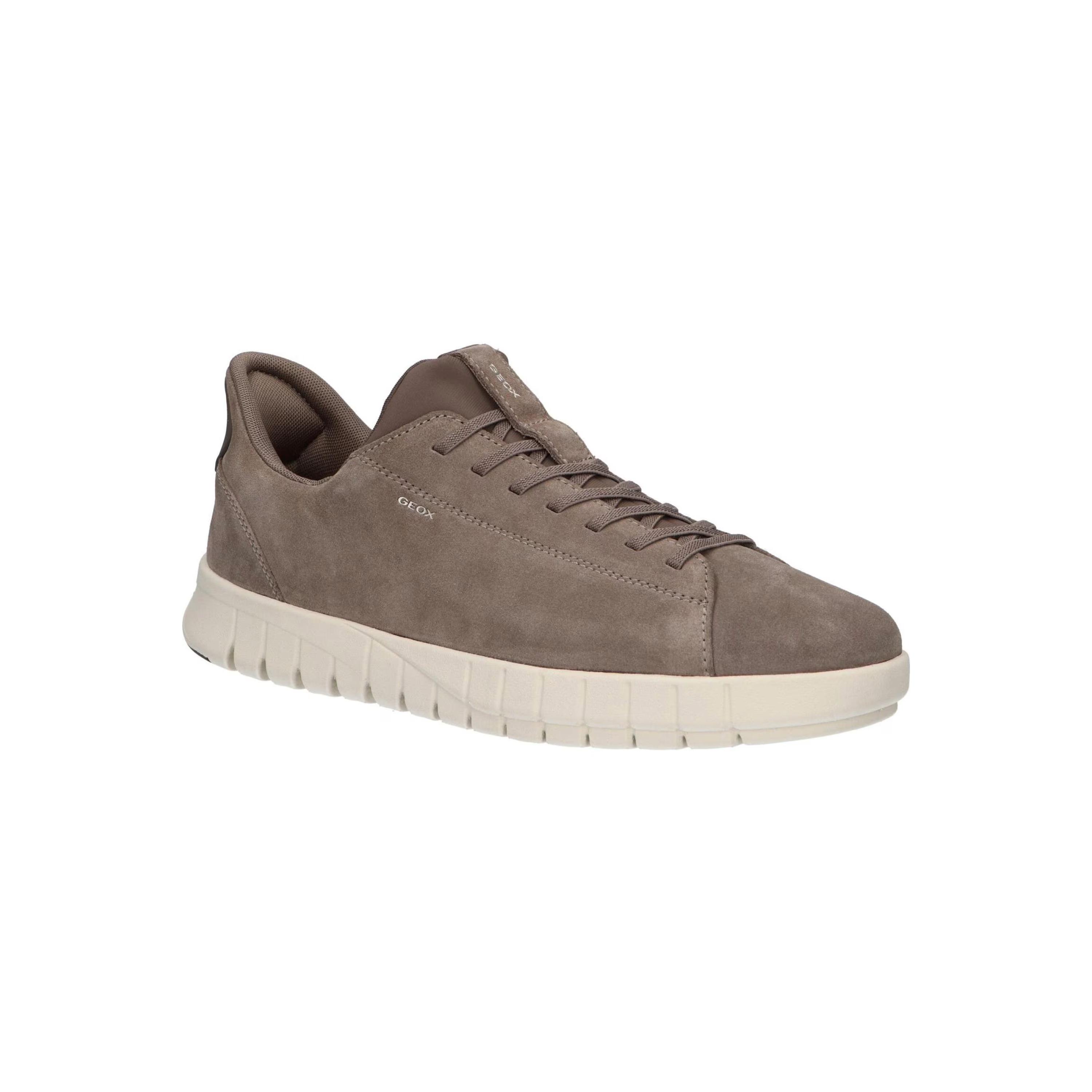 Zapatillas casual para hombre Geox en color beige