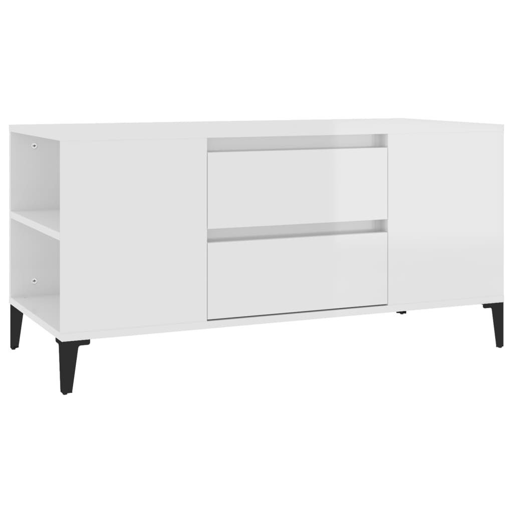 vidaXL Mueble de TV madera contrachapada 102x44,5x50 cm, Mueble de Salon, Mueble TV, Mueble TV salon, Mesa de TV, Mueble tele