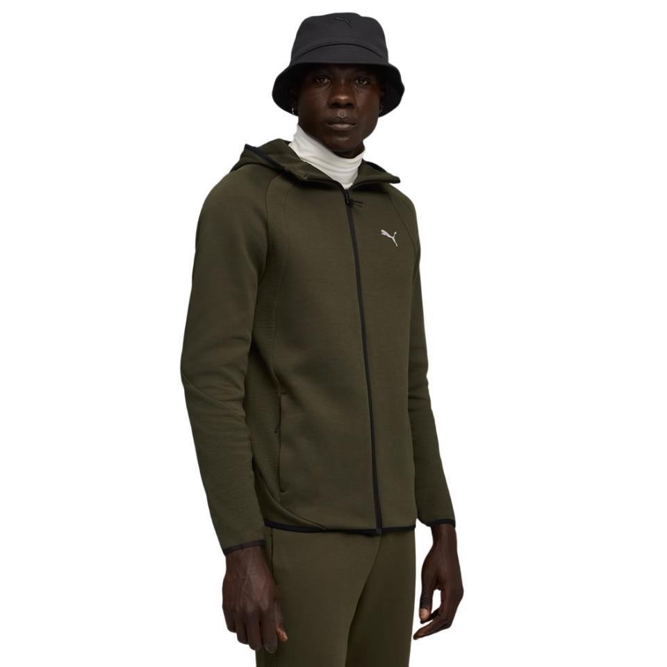Sudadera Puma Evostripe Cremallera Verde 688231-70