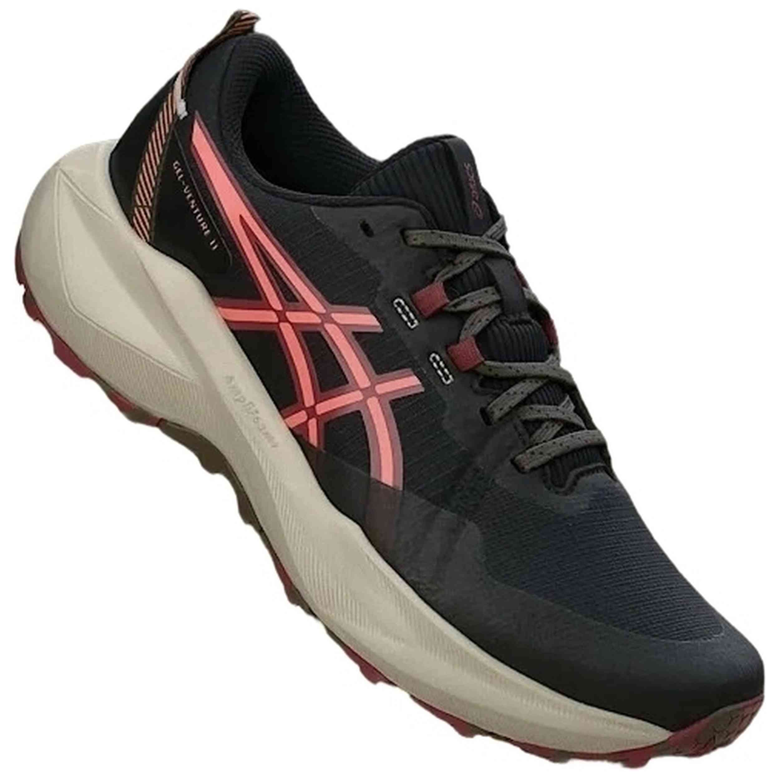 Zapatillas De Trekking Asics modelo GEL-VENTURE 11 "Black/Sun Coral" para Mujer en color Negro