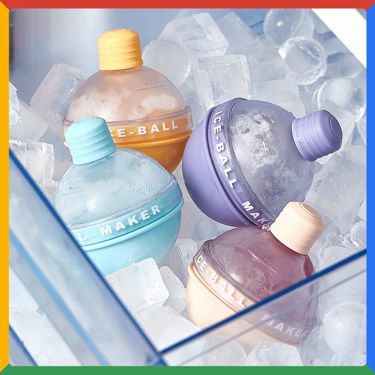 Molde de Cubo de Hielo para Hockey Sobre Hielo - Gel de Sílice - Herramienta de Cocina