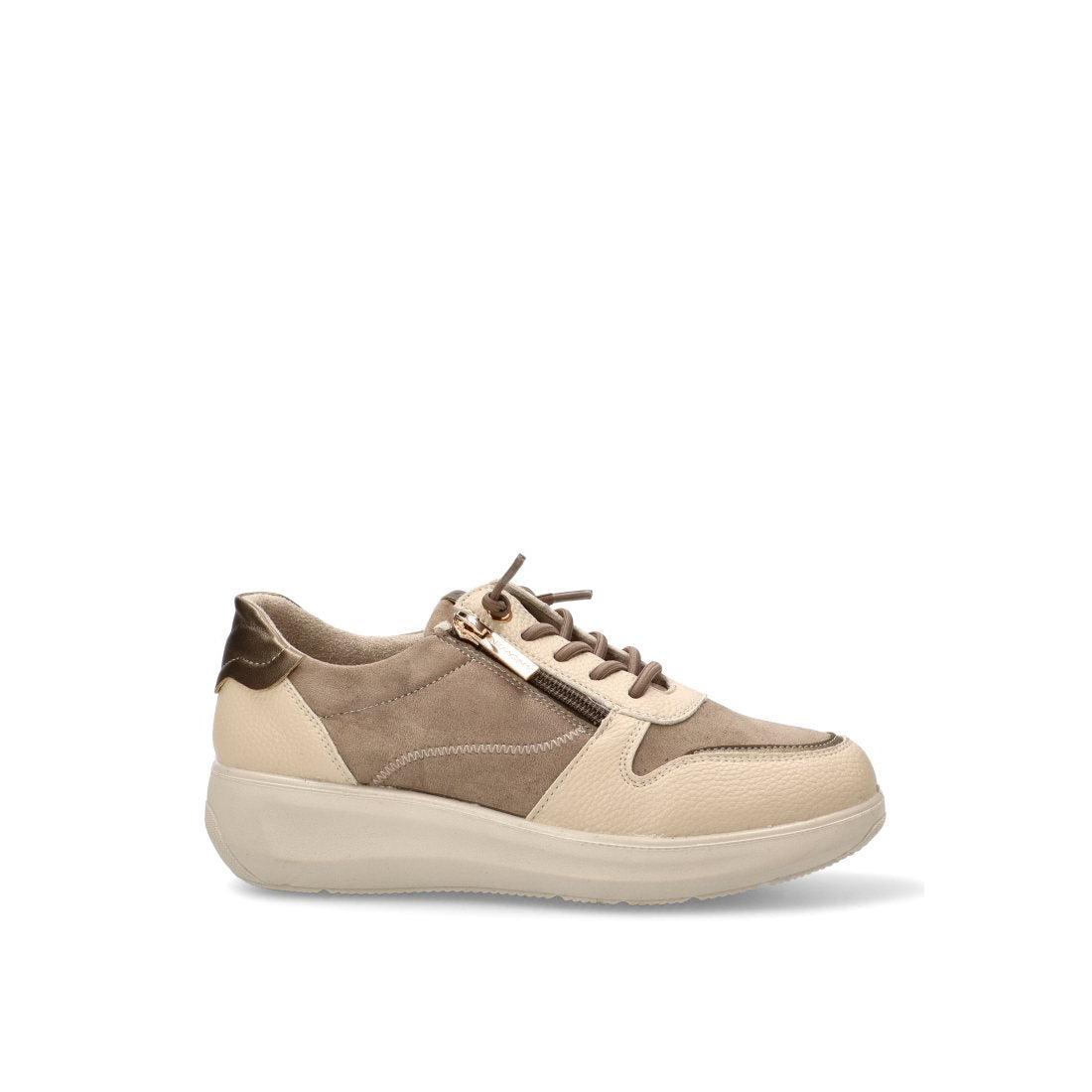 MOCASIN ELASTICOS 60015 ARMONY, MUJER TAUPE