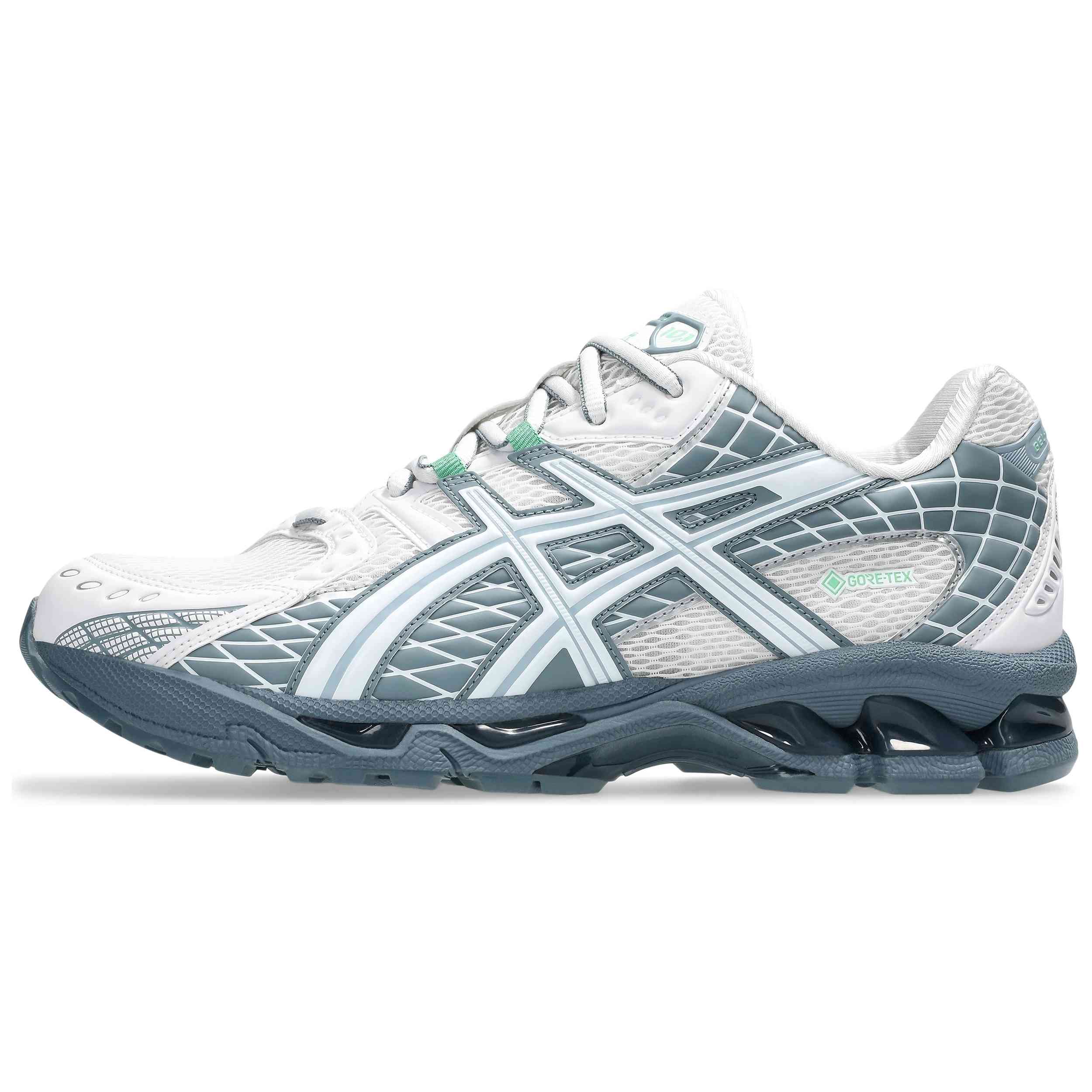 Zapatillas Asics modelo GEL-NIMBUS 10.1 GTX "White/Glacier Grey" para Hombre en color Blanco