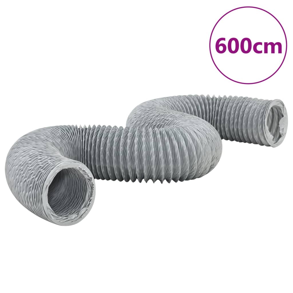 vidaXL Conducto de escape PVC 6 m conducto flexible Dimensiones 12.5 cm,  10 cm,  15 cm y mas