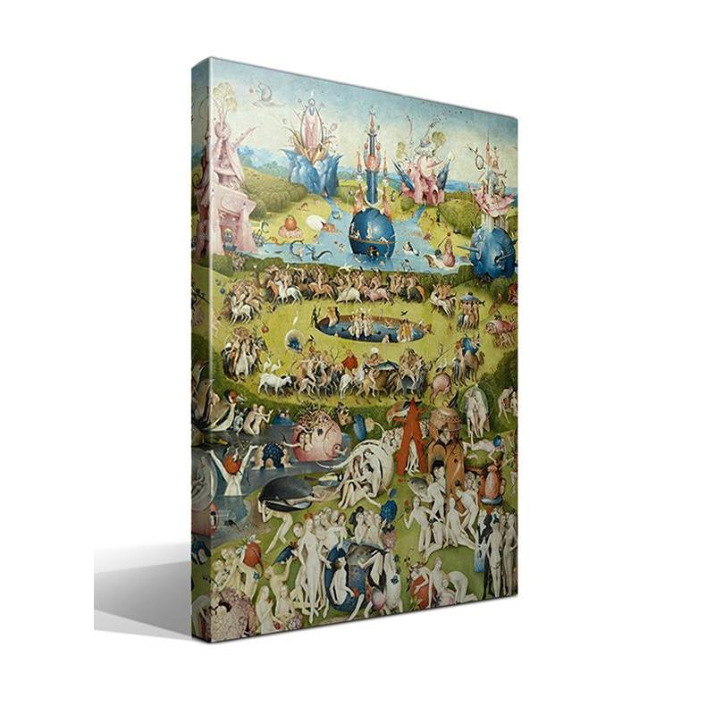 Cuadro de El Bosco en Lienzo de Algodón 100% - Impresión Fine Art Giclee - Fabricado a Mano en España