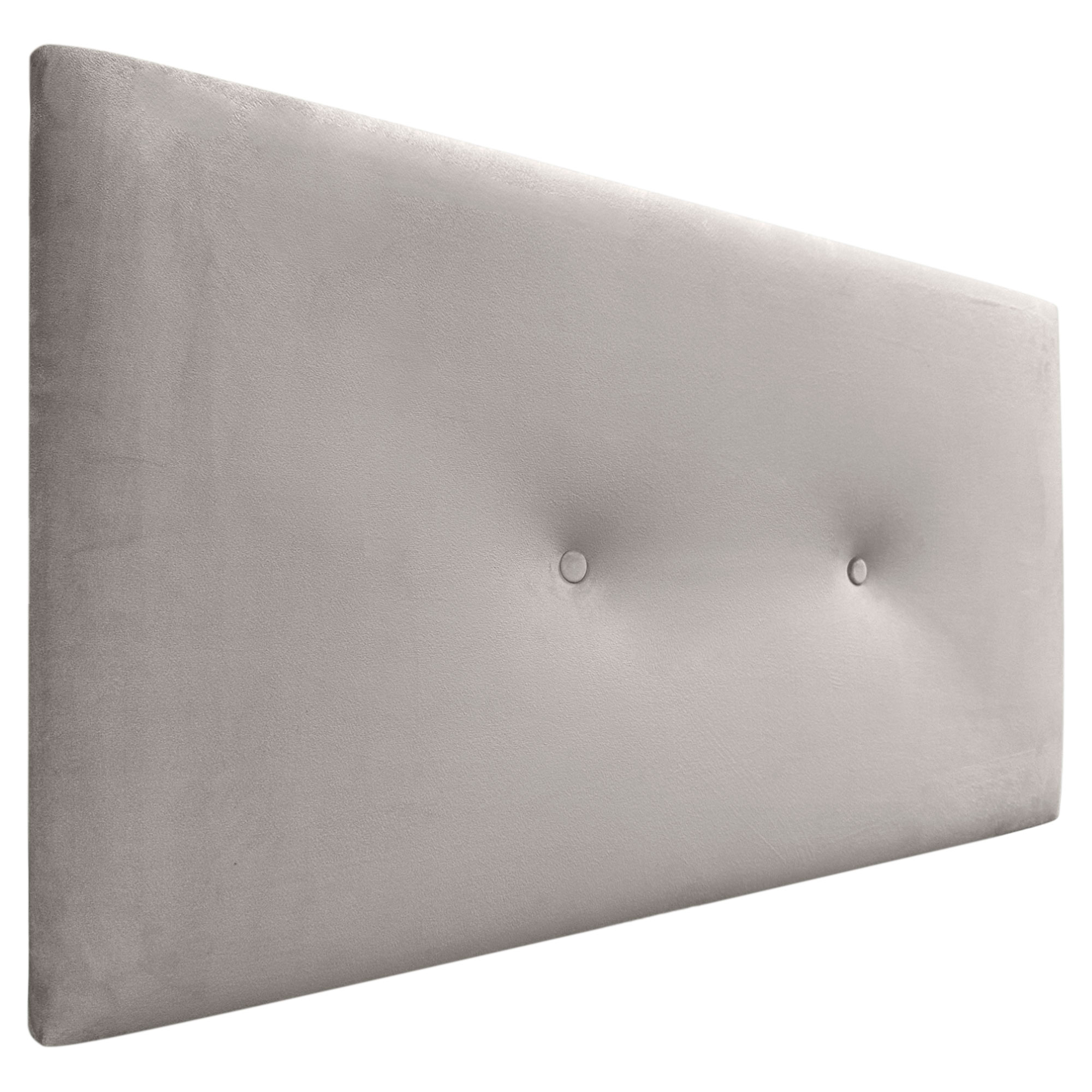 DHOME Cabecero en Terciopelo Liso con Botones Alta Gama Moderno con 8cm Grosor