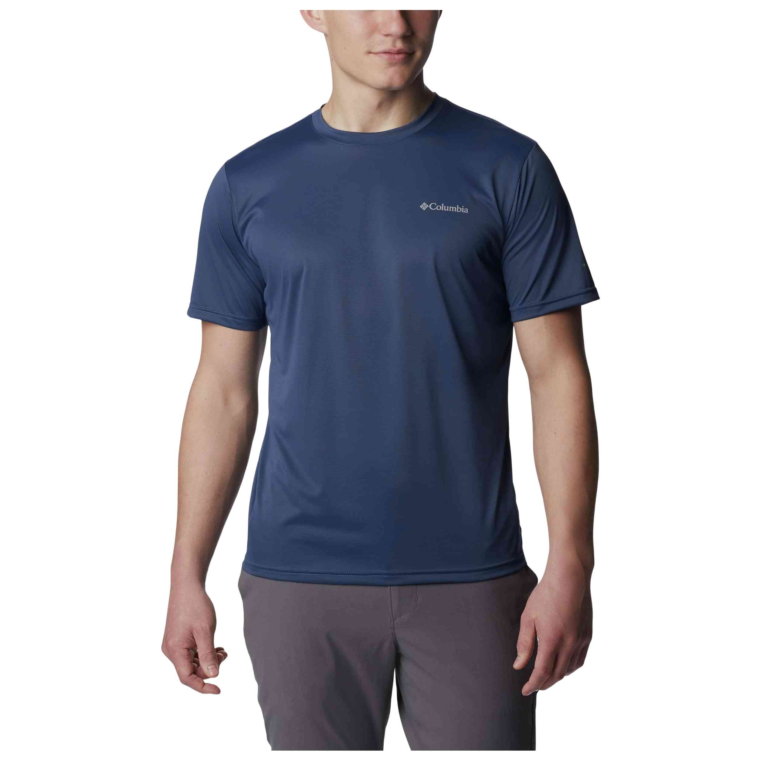 Camiseta De Manga Corta Columbia modelo Camiseta Columbia Hike Crew manga corta azul noche para Hombre en color Azul