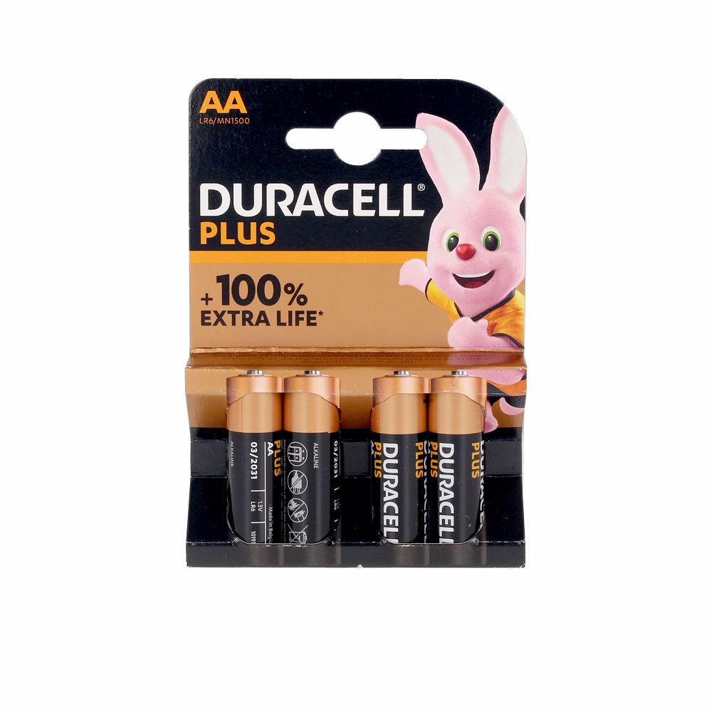 DURACELL 8 unidades DURACELL PLUS POWER LR06 pilas 2 paquetes