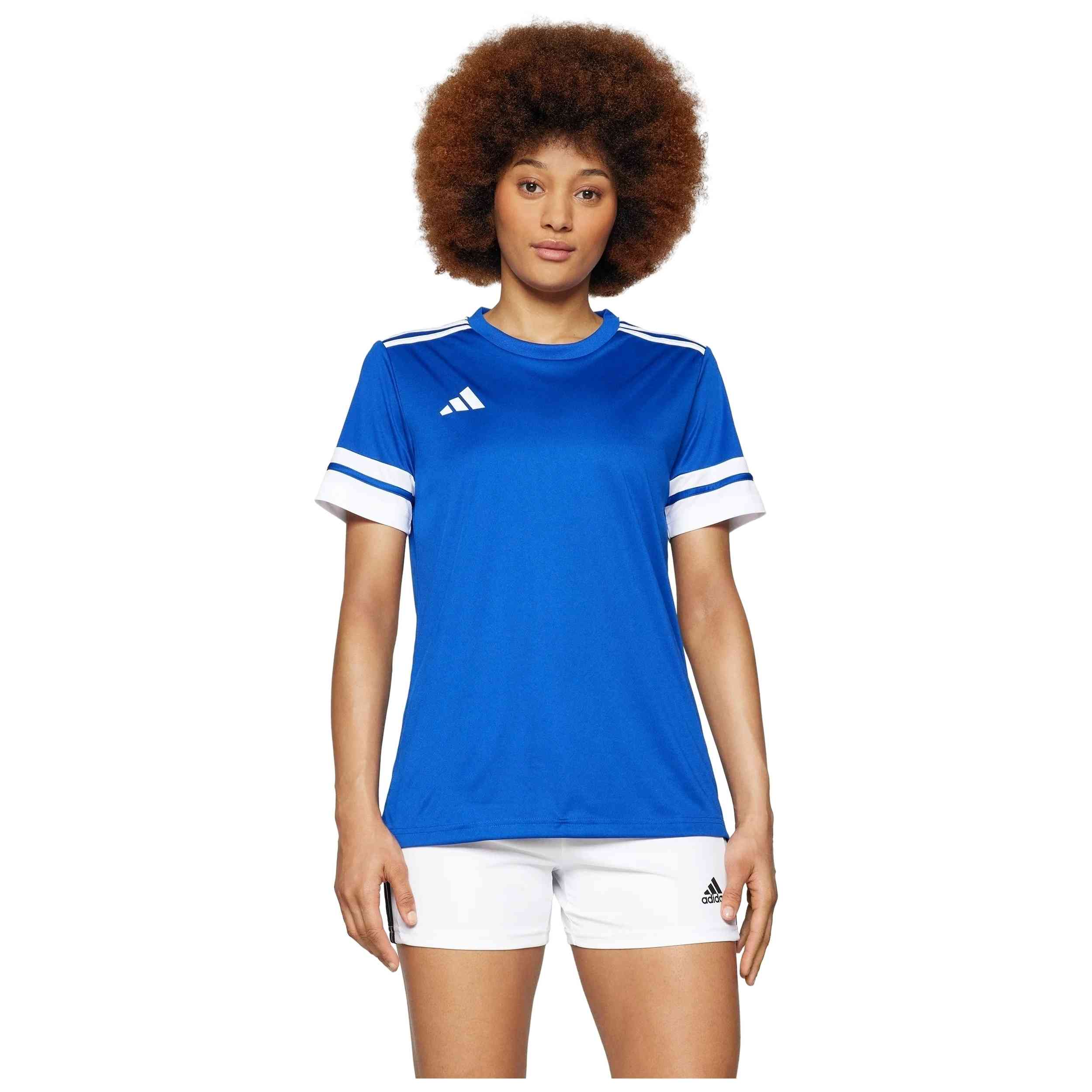 Camiseta De Manga Corta Adidas modelo Squadra 25 "Royal Blue / White" para Mujer en color Azul