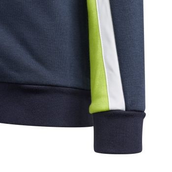 ADIDAS B BOLD FZ HD SUDADERA JR MARINO/LIMA
