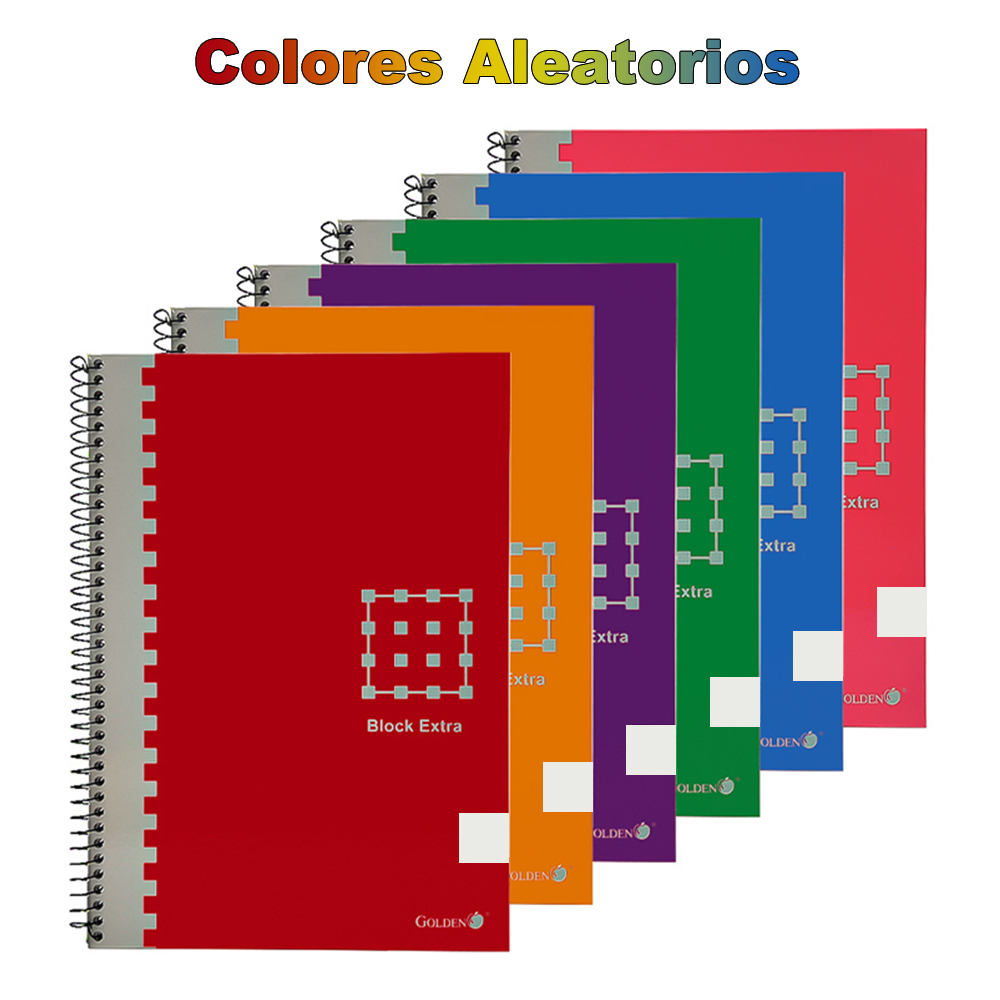 Life Basics Pack de 6 Cuadernos Espiral A4/A5, Tapa Dura de Cartón, 80 Hojas 60 g/m², Cuadrícula 4x4, Raya, Pauta, Liso, Colores Surtidos, Material Escolar Vuelta al Cole