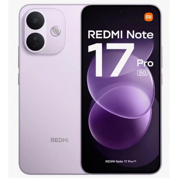 REDMI Note 17 Pro 5G, pantalla AMOLED CrystalRes de 6.83" 1.5K, resistencia certificada a caídas de 3 metros, sistema de imagen ultra nítido con IA, Sin cargador incluido