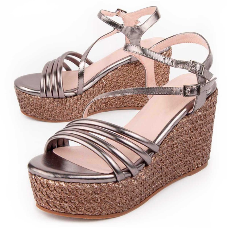 Sandalia De Cuña Para Mujer. Montevita Salia10 103012