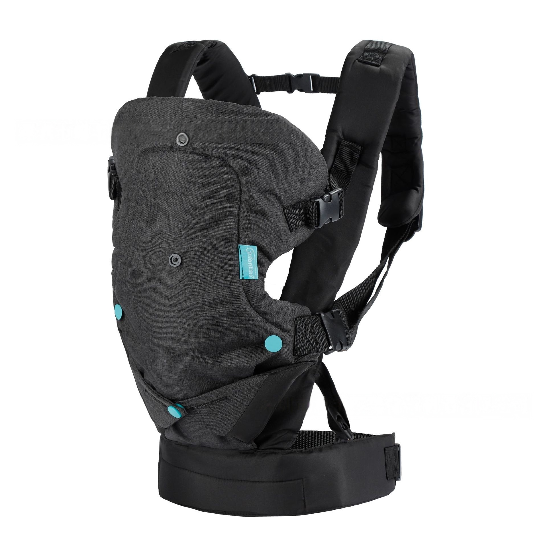 Portabebés 4 en 1 Multifuncional — Mochila Portabebés de Algodón Puro con Asiento de Cadera, Fular Ergonómico para Llevar al Bebé Delante y Detrás, Ideal para Recién Nacidos y Niños Pequeños