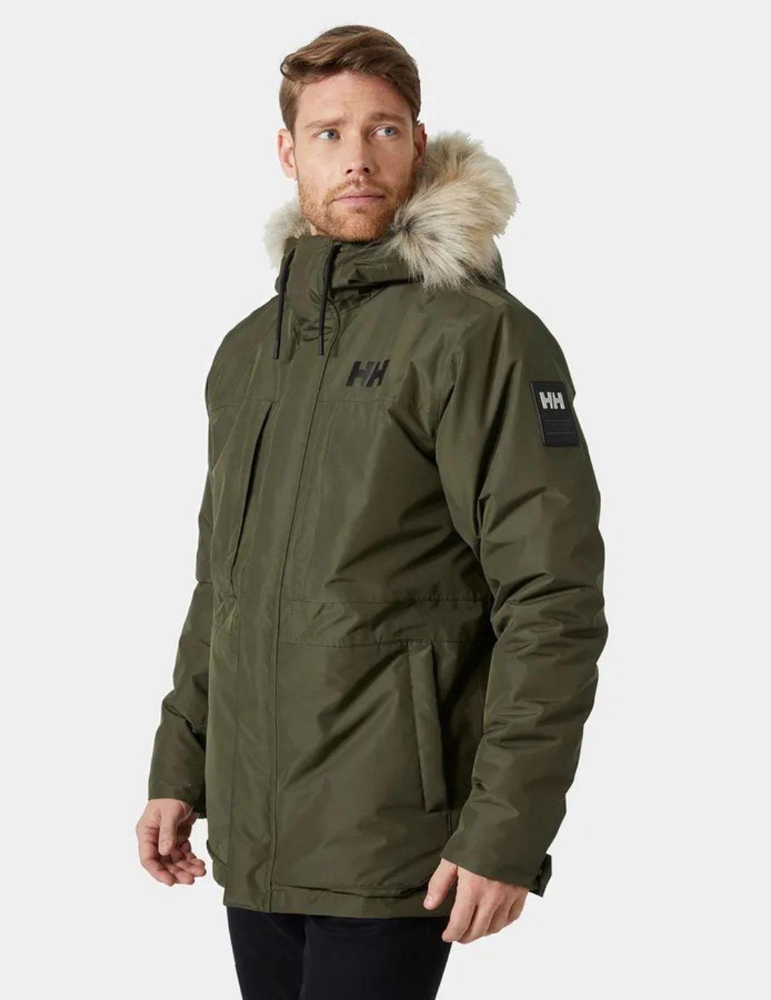 Parka HH Coastal Verde hombre