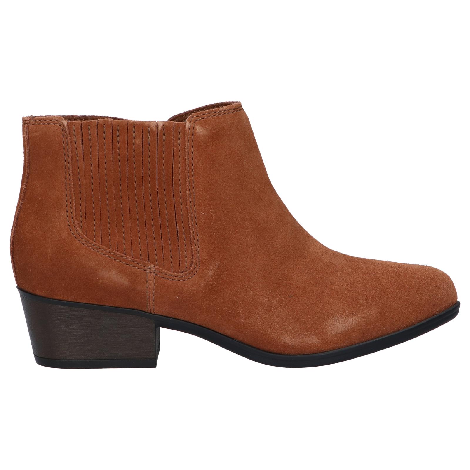 Clarks women's ankle boots 26153052   Adreena flora so suede