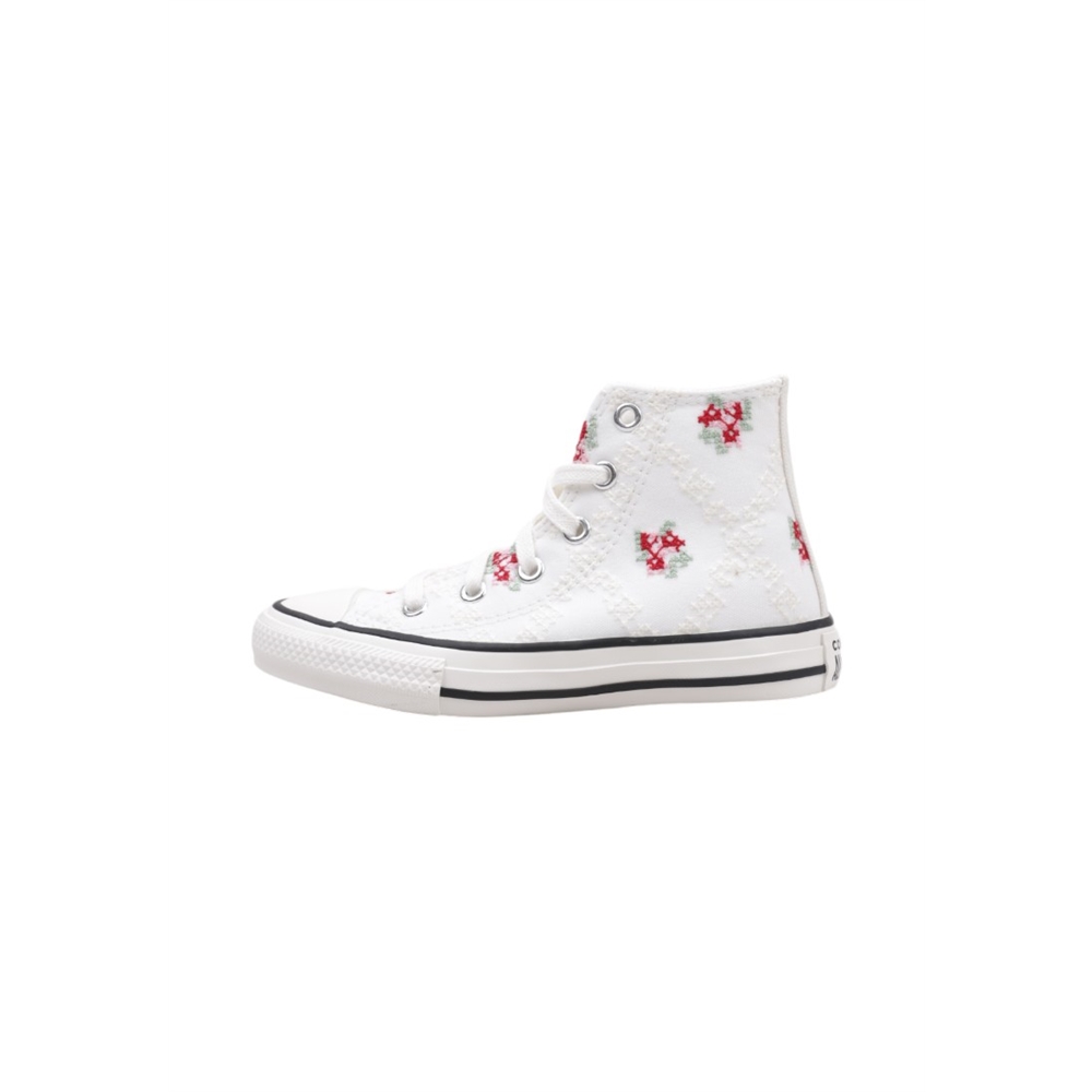 Converse CHUCK TAYLOR ALL STAR VINTAGE EMBROIDERY Deportivas Planas Niña Blanco