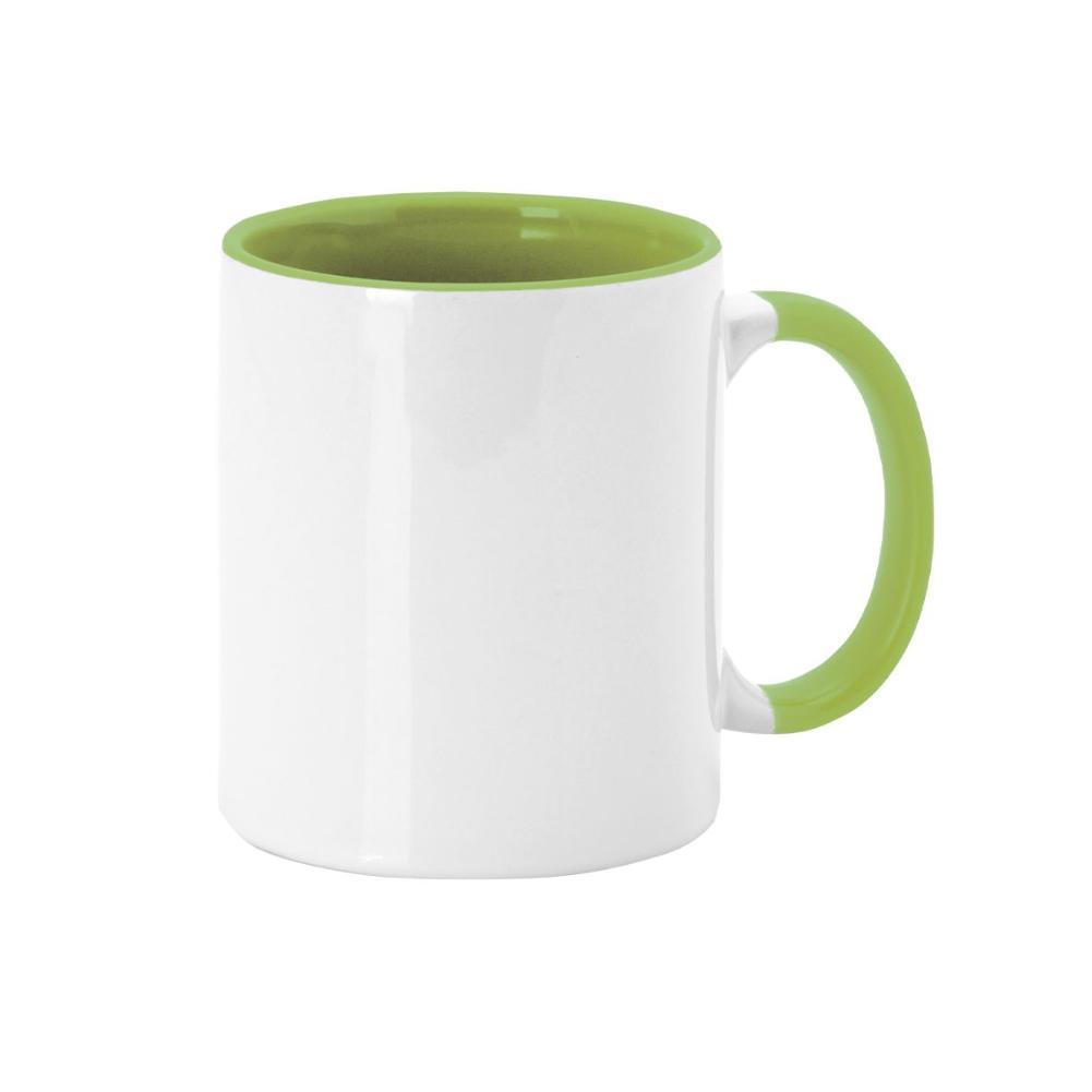 Taza Sublimada con asa e interior de colores elegibles y tu diseño exclusivo
