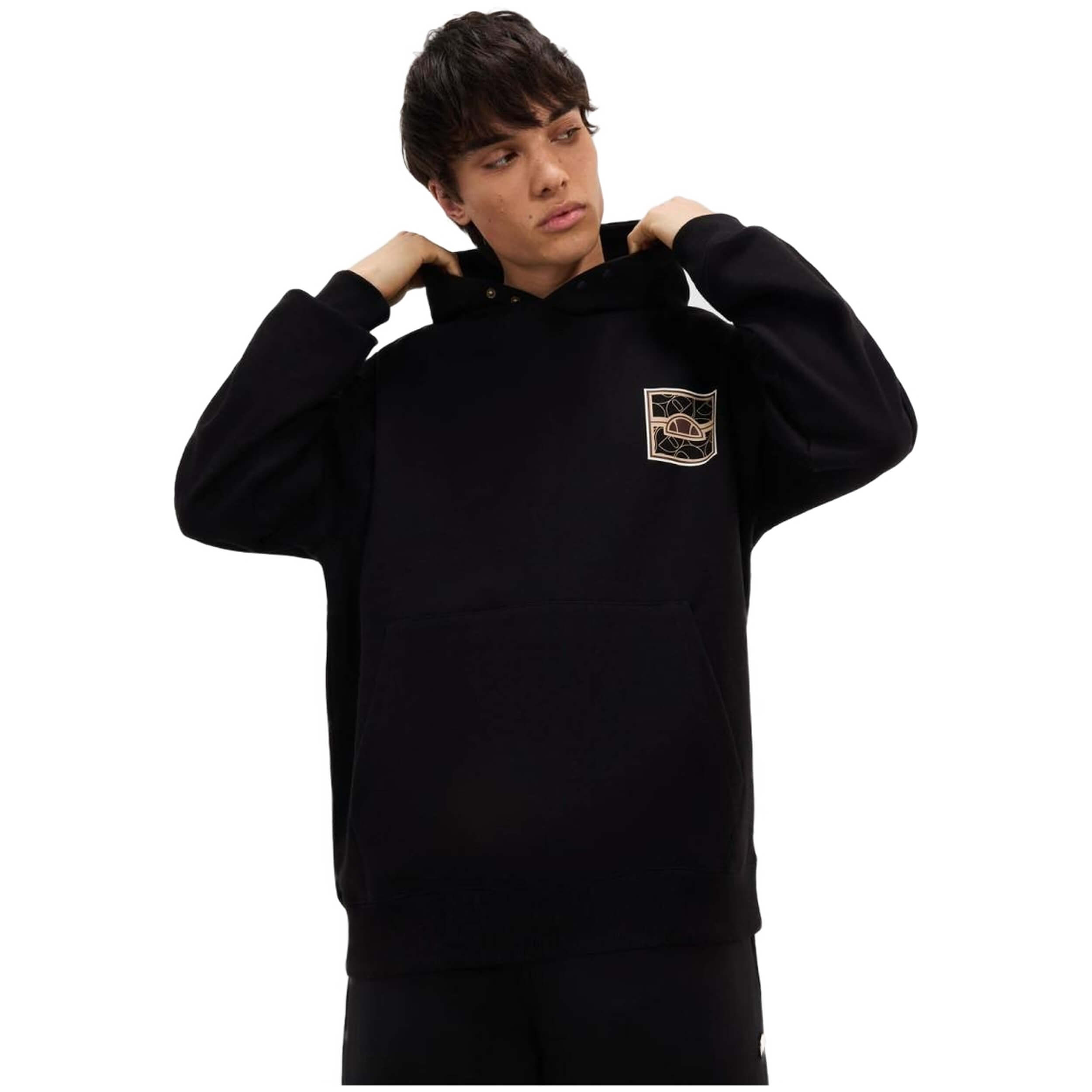 Sudaderas marca Ellesse modelo Shx21073-011 para hombre en color negro