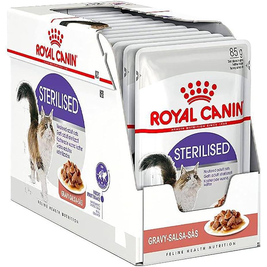 Alimento humedo para gato ROYAL CANIN Sterilised 12 x 85 gr