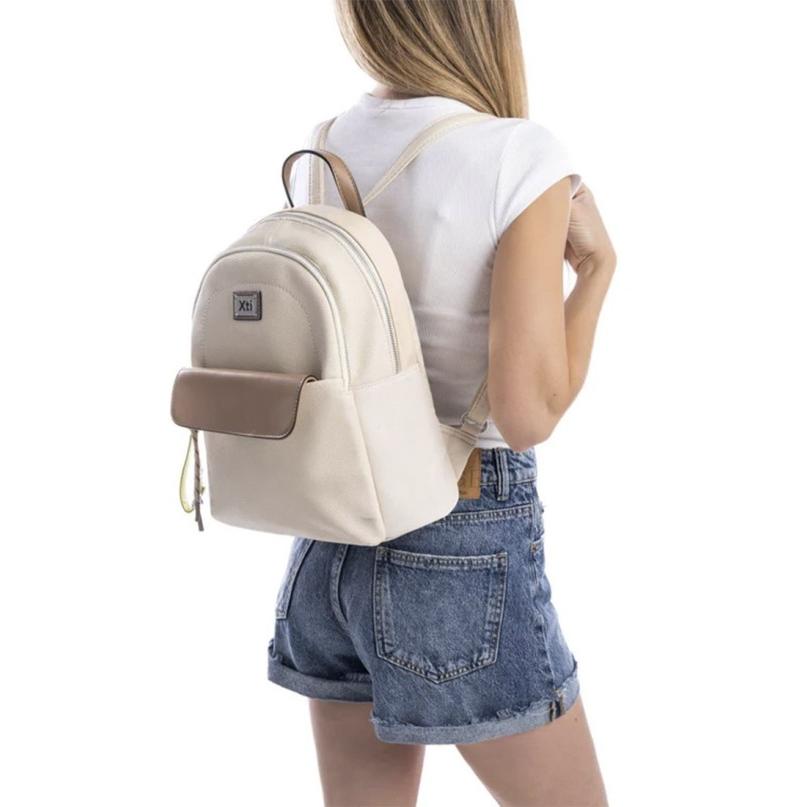 Mochila bolso XTI 184402 beige
